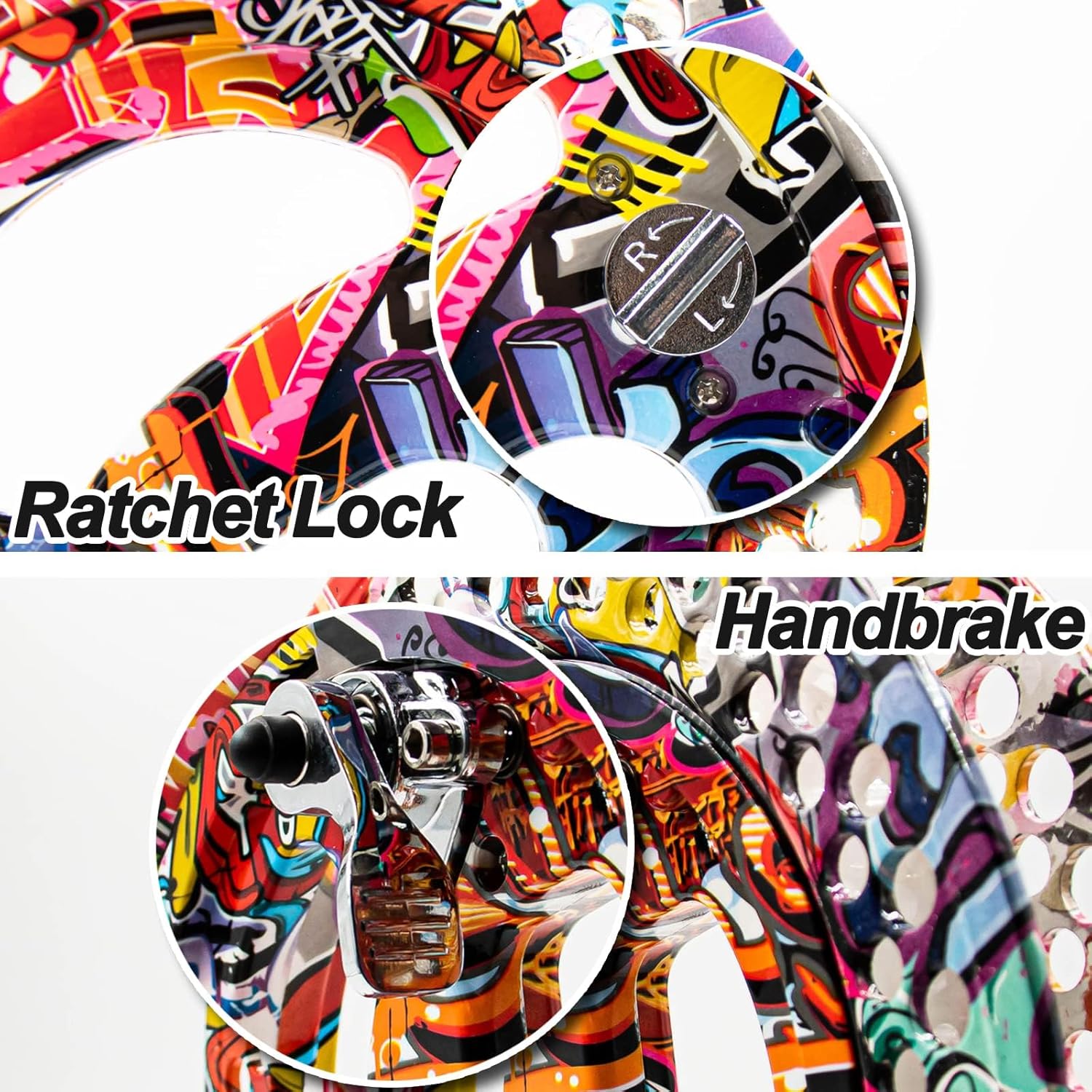 9KM DWLIFE 11in Kite Reel Winder with Shoulder Strap, Aluminum, Ratchet Lock Brake, Smooth Rotation Ball Bearing, Line-Guide, Large Single Line Kite Flying