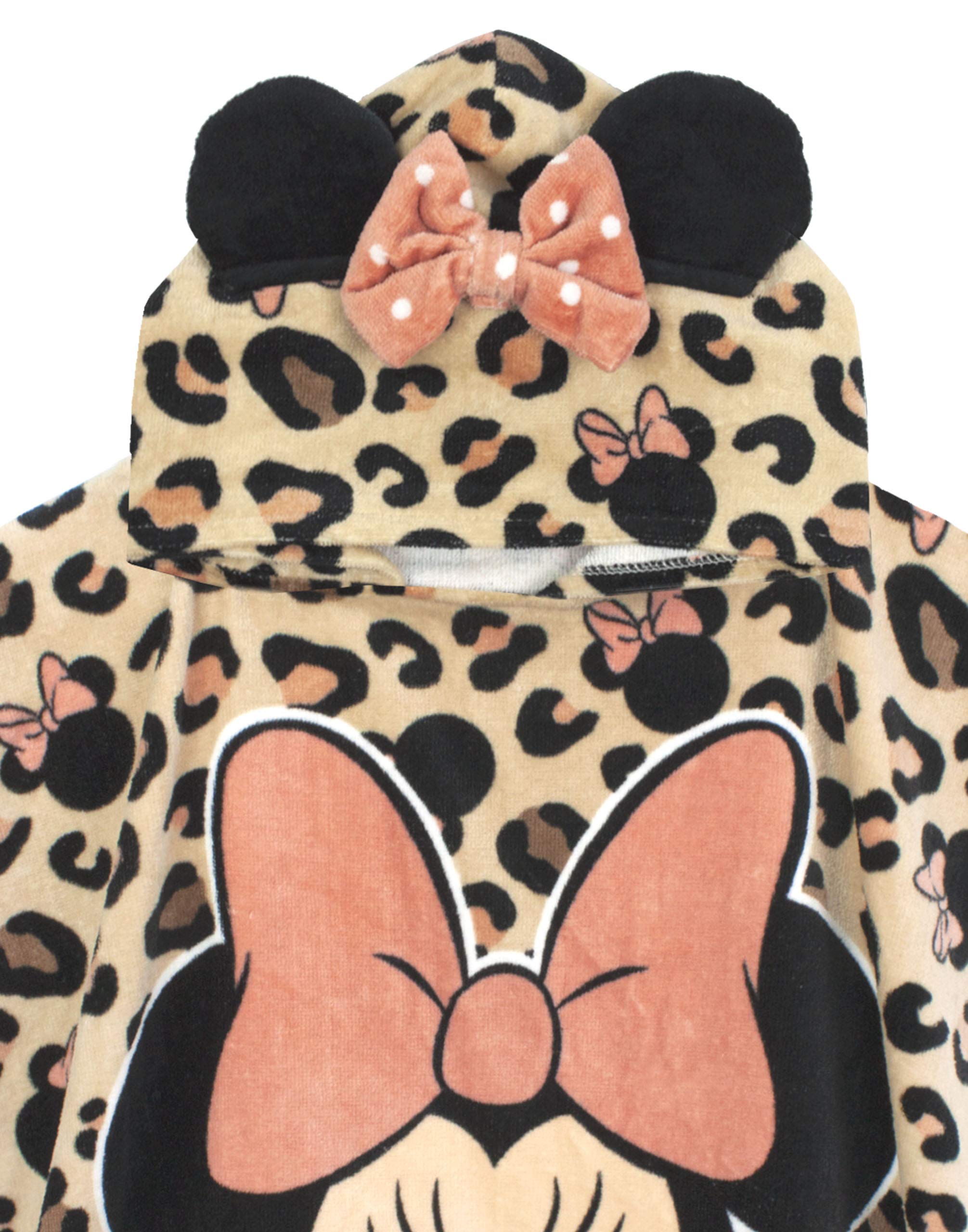 Disney Poncho Asciugamano Bambina Minnie Mouse | Regalo per Vestaglia