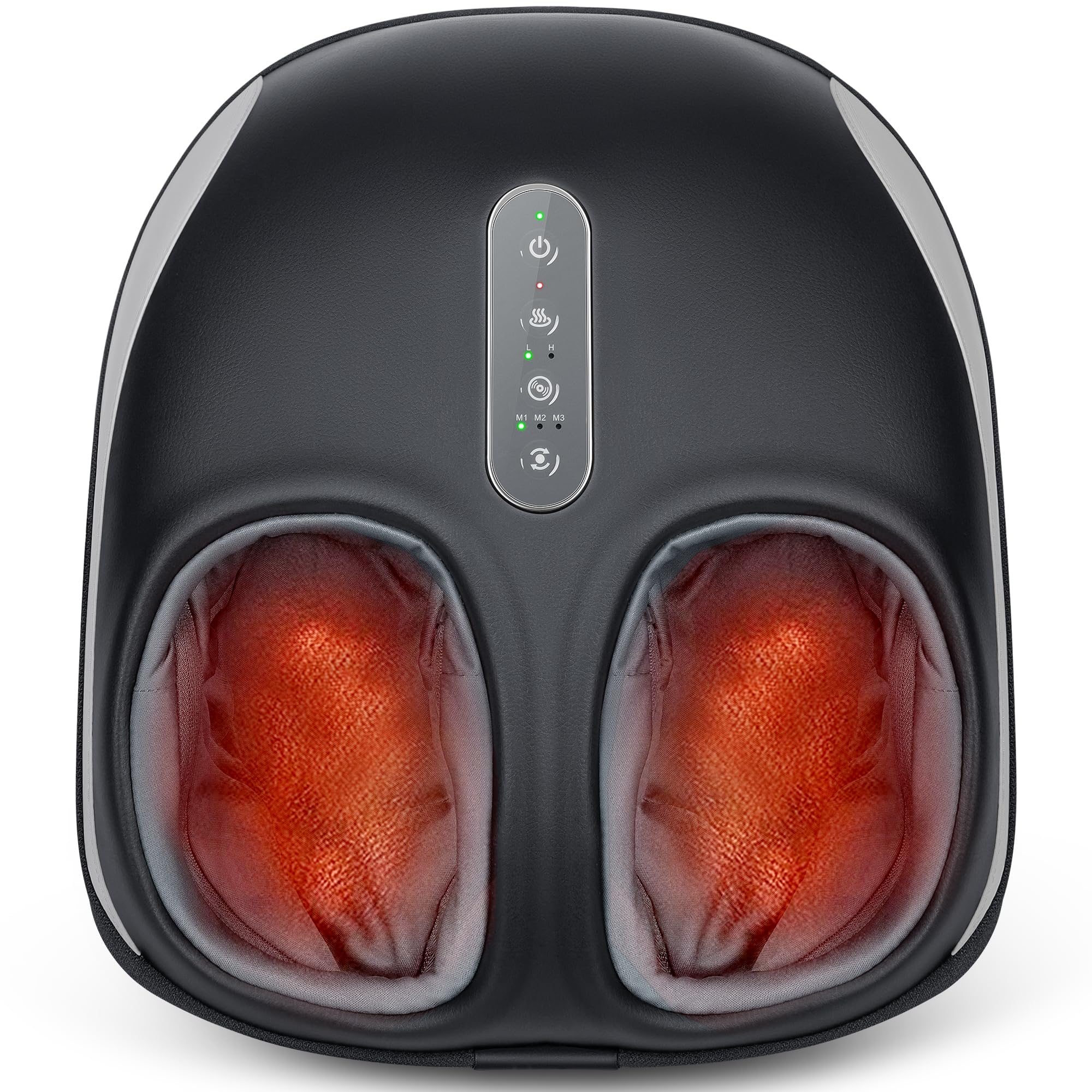 Photo 1 of Nekteck Foot Massager Machine with Heat, Shiatsu Feet Massage for Plantar Fasciitis & Neuropathy, HSA Eligible Massage Tools, 360° Air Compression & Deep Kneading Therapy, Relaxing Gifts for Mom Dad