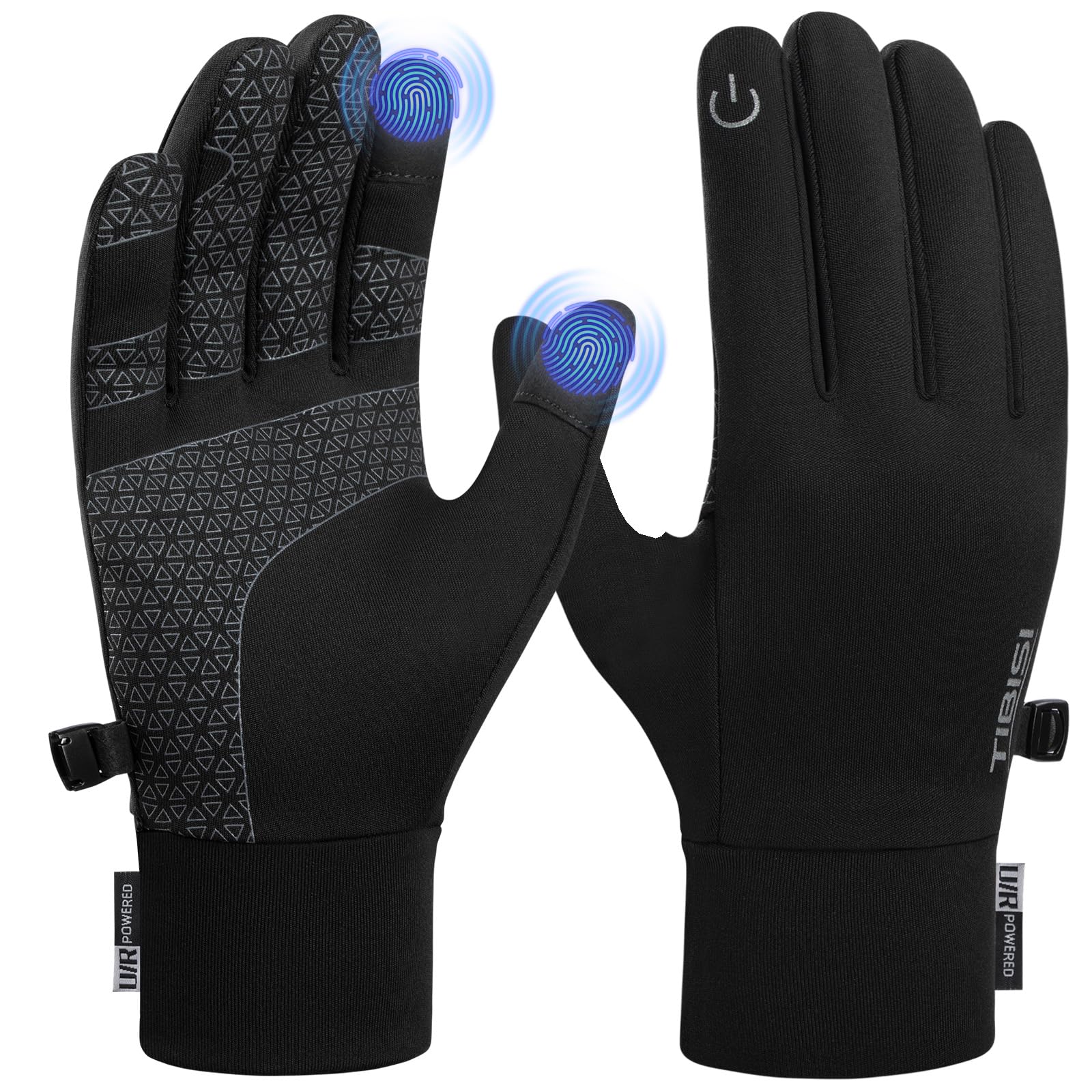 Benirap Winter Gloves Warm Touchscreen Windproof Gloves Men Women for Cycling Running Driving Cold Weather Gloves