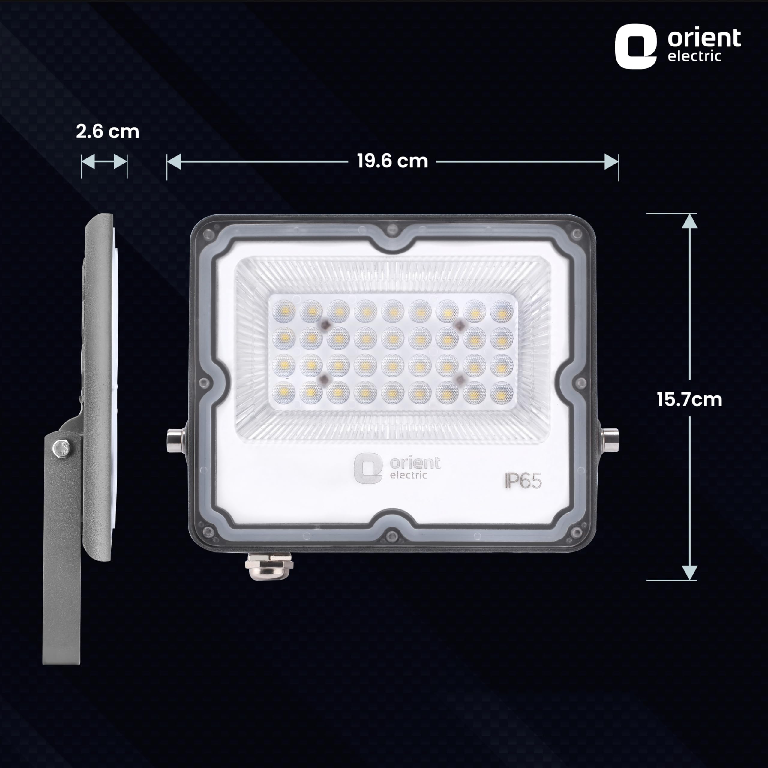 Orient Electric Razor Plus Flood Light - Waterproof LED -7