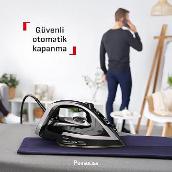 Tefal FV8062 Puregliss 50 gr Continuous and 280 gr Shock Steam 3000 Watt Steam Iron
