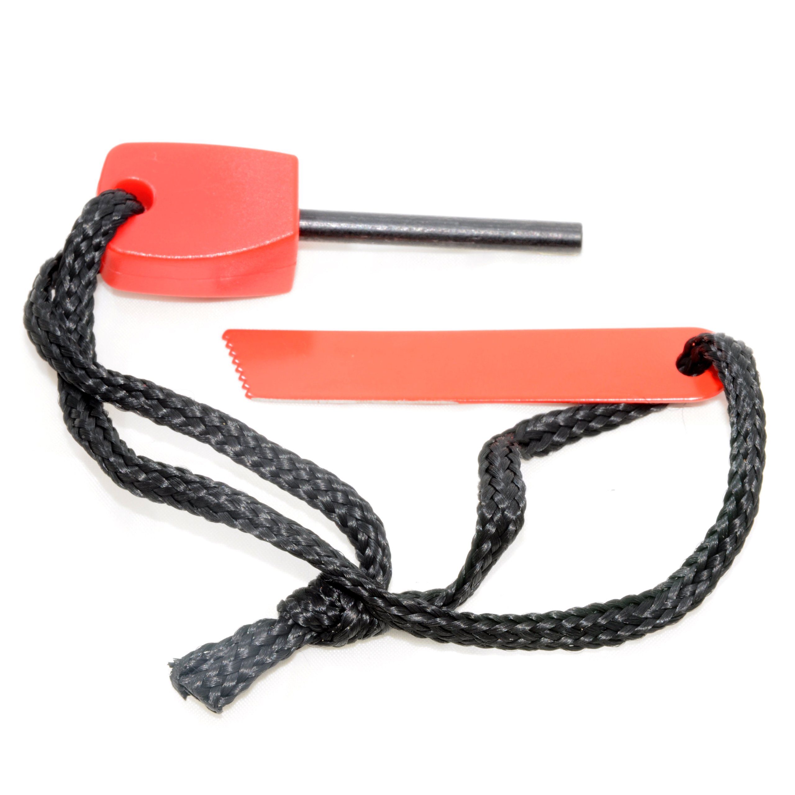 Accendifuoco Sopravvivenza Newaner - Pietra Focaia Con Manico In Legno E Magnesio, Per Campeggio E Outdoor - Foto 8