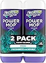Swiffer PowerMop Floor Cleaning Solution with Unstopables Fresh Scent, PowerMop Refills, Floor Cleaner for Mopping, 25.3 fl oz, 2 Pack