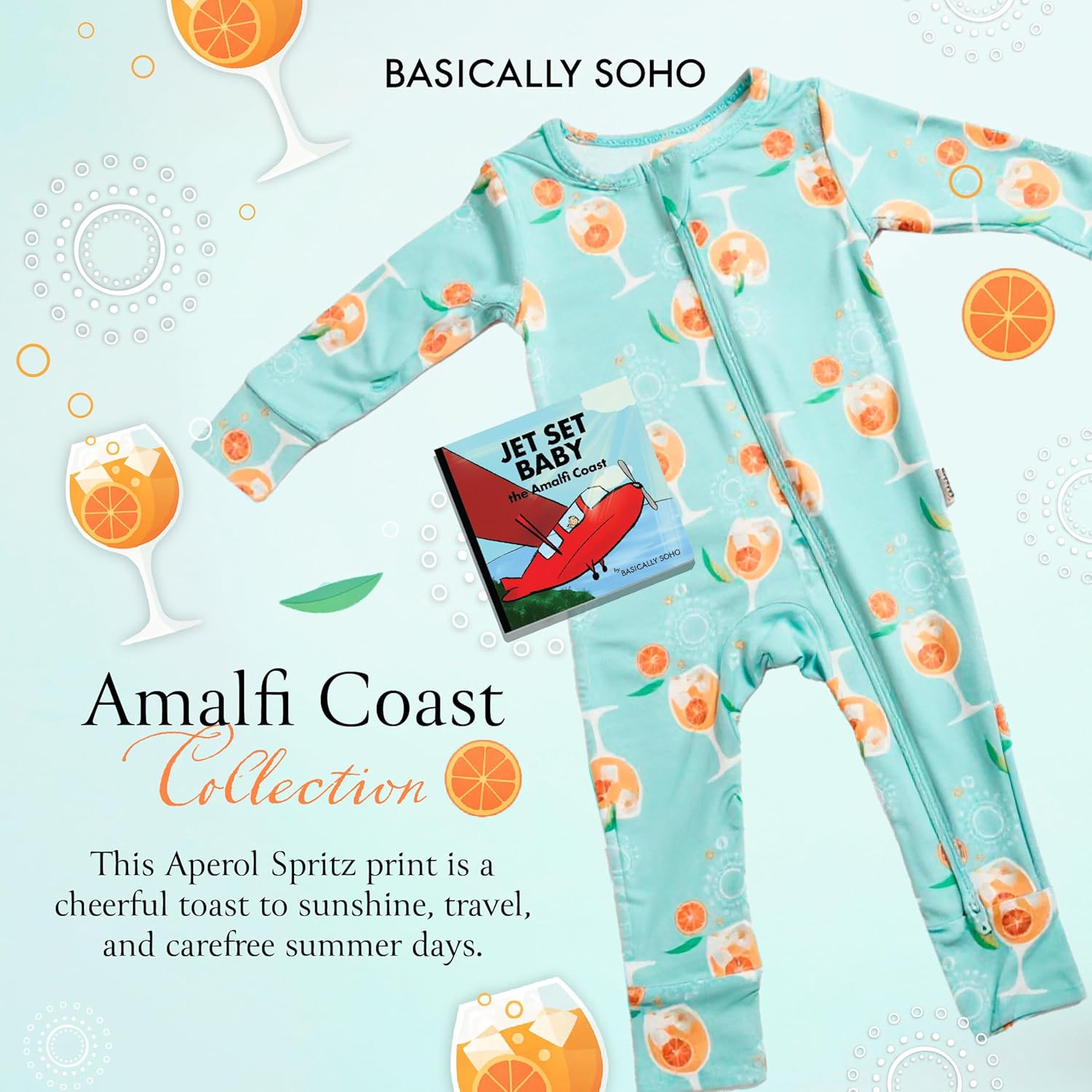 Baby Romper & Baby Book Set – Viscose from Bamboo Pajamas for Babies - Image 2