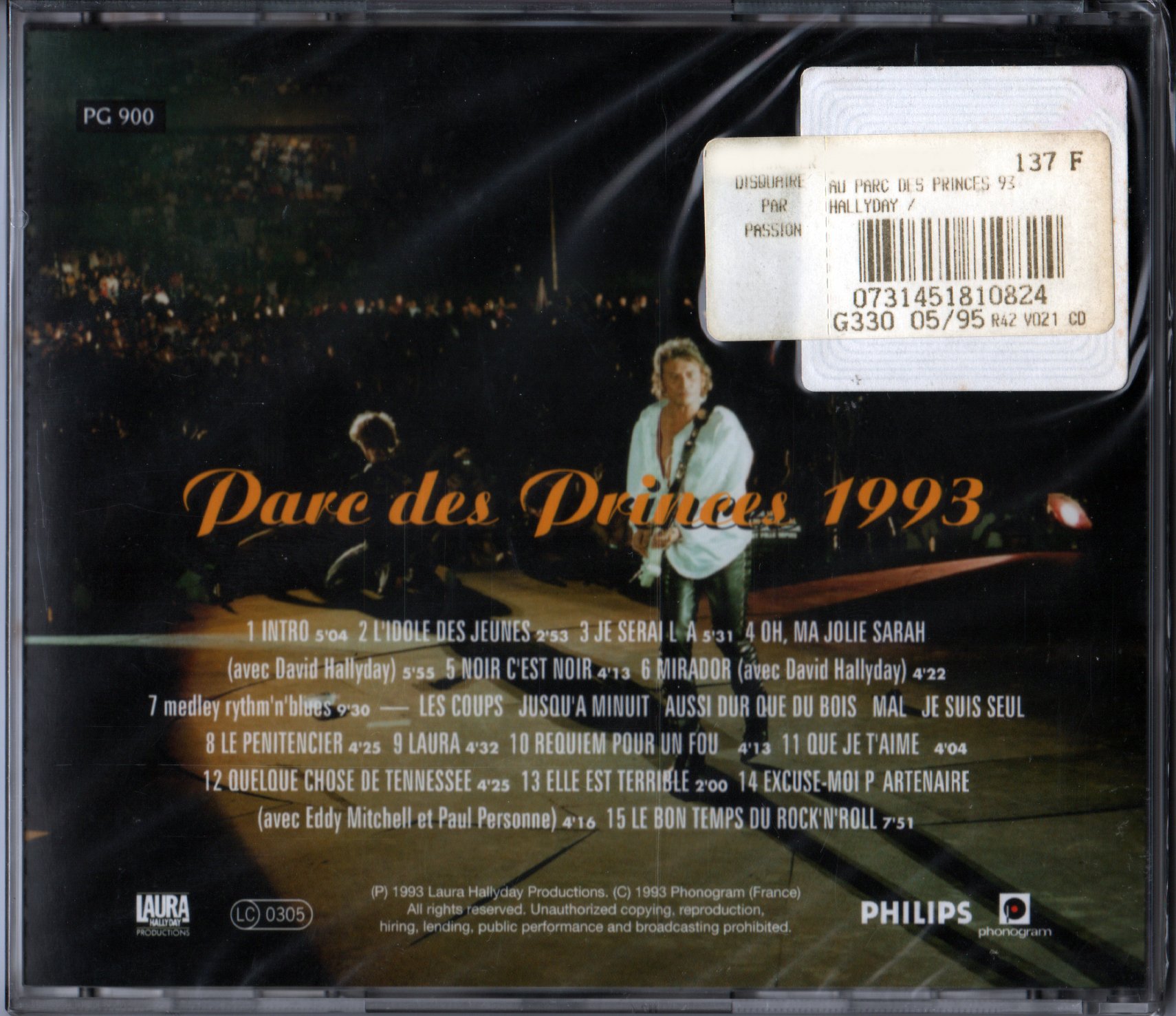 Parc des Princes 1993