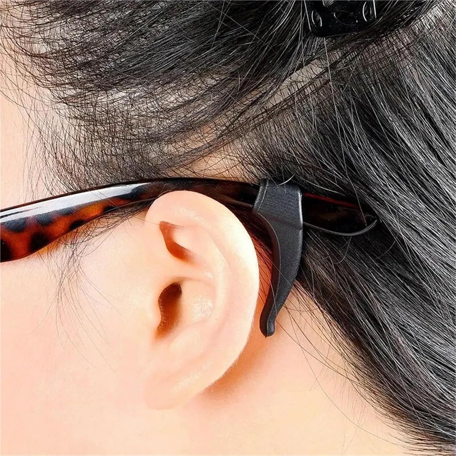 Durable 200pcs Silicone Anti-slip Ear Hook Holder Eyeglasses Eyewear