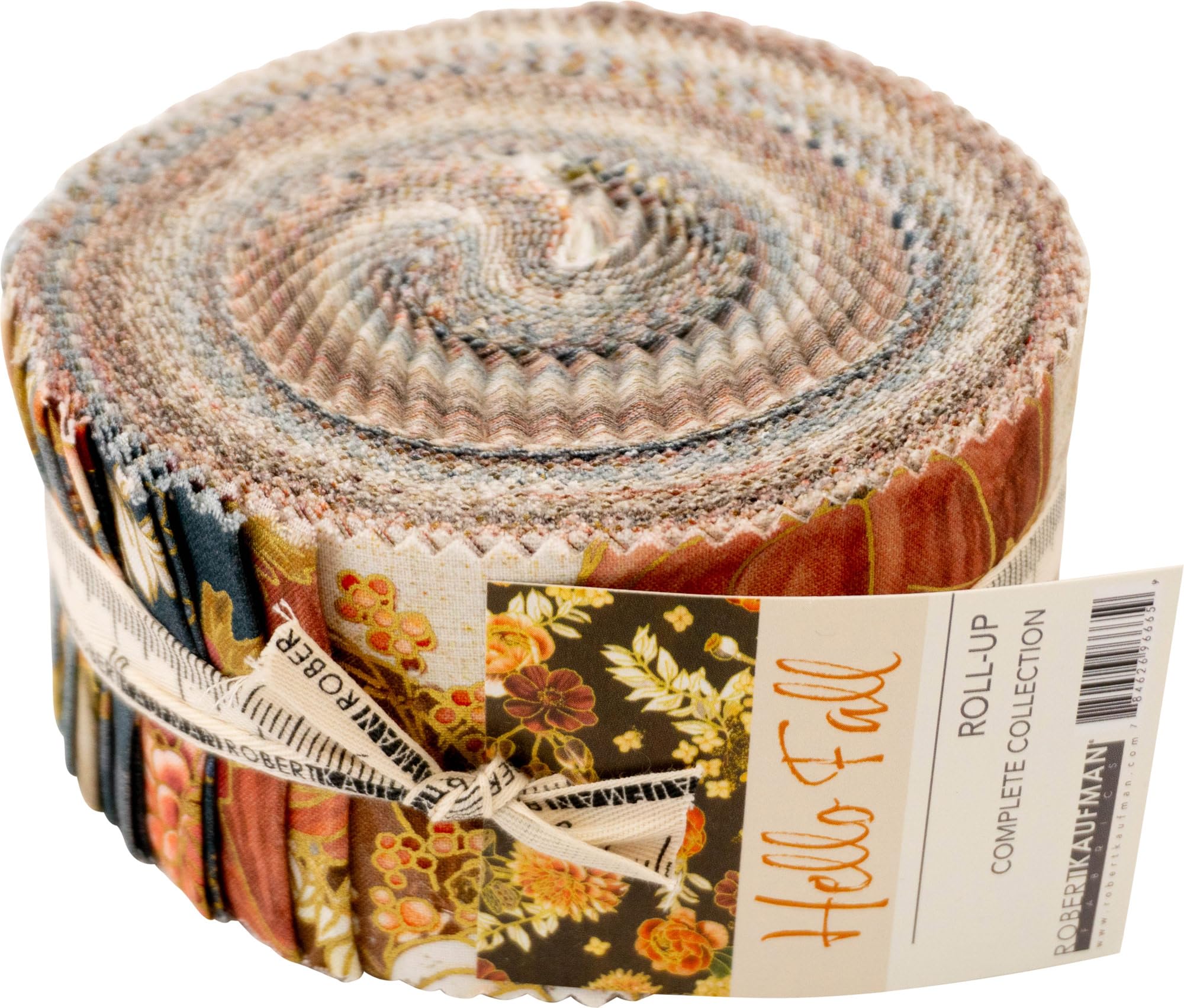 Lynnea Washburn Hello Fall Roll Up 40 2.5-inch Strips Jelly Roll Robert Kaufman Fabrics RU-1392-40