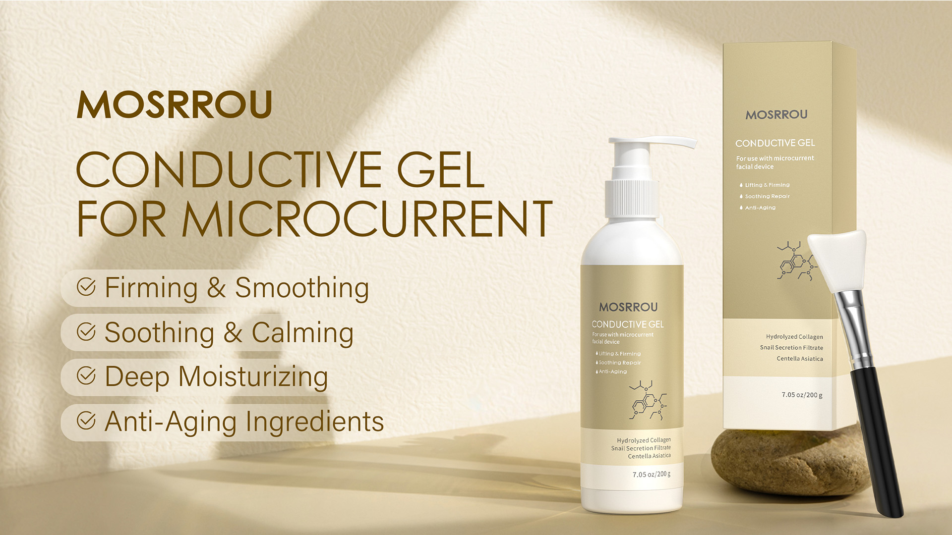 Amazon.com: MOSRROU Microcurrent Conductive Gel Hydrating Collagen