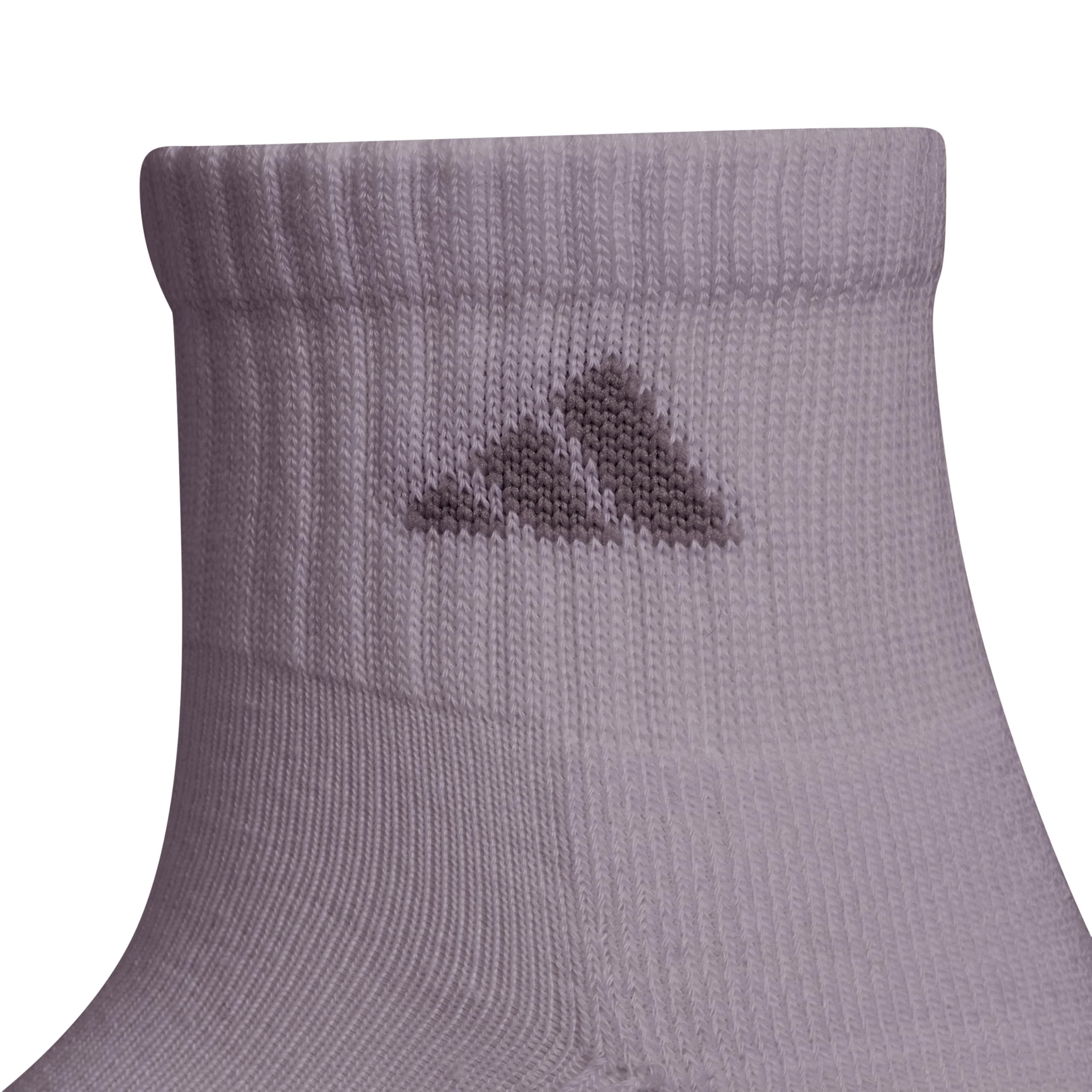 adidas Women's Ankle Socks, Athletic Cushioned Quarter Fit, 6-Pack, Durable, Comfortable, Cooling, with Compression