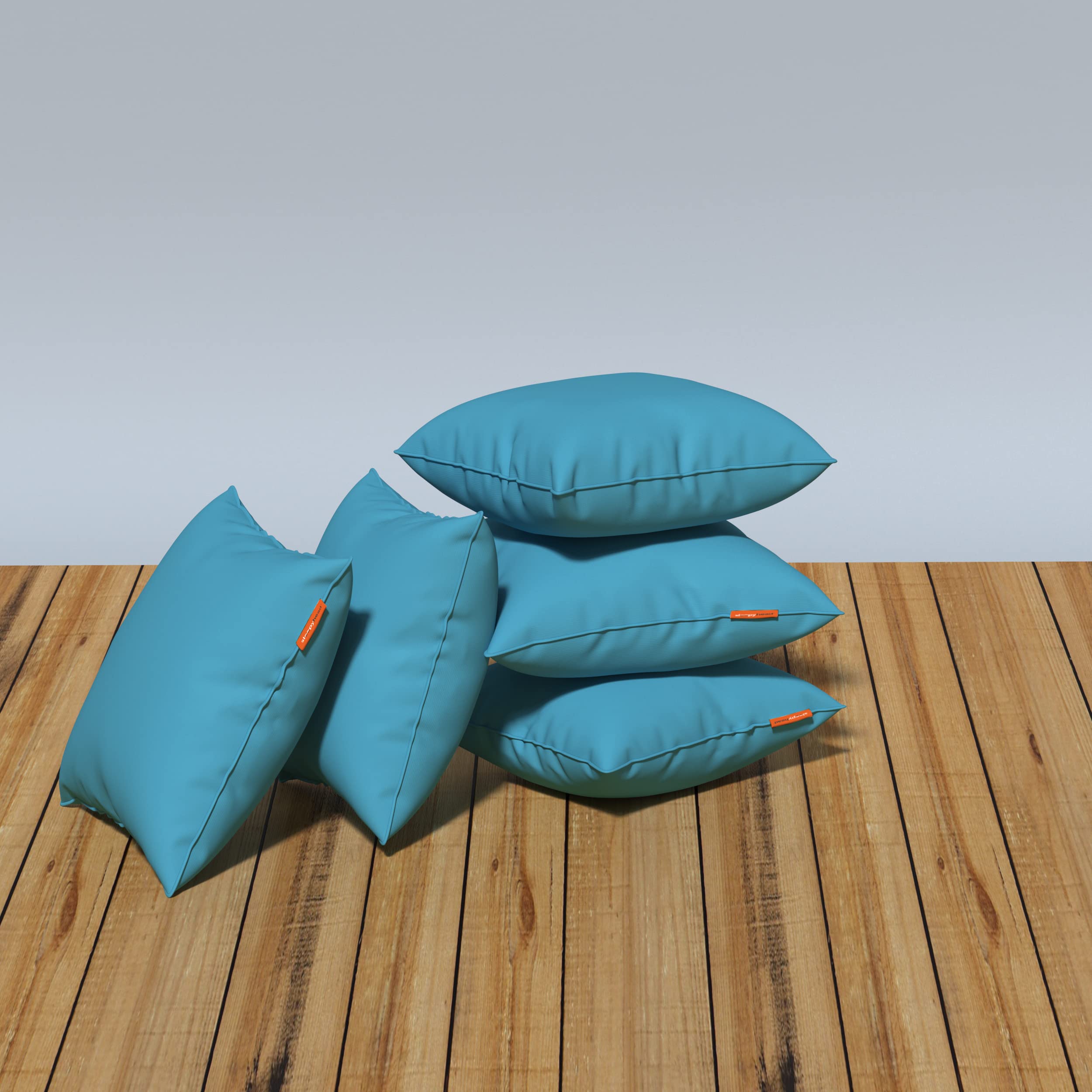 Sleepyhead Premium Fiber Cushion Fillers, Set Of 5 (16X16, Ocean Blue,Microfiber) (B0B1QTXC9H) Amazon Price History, Amazon Price Tracker