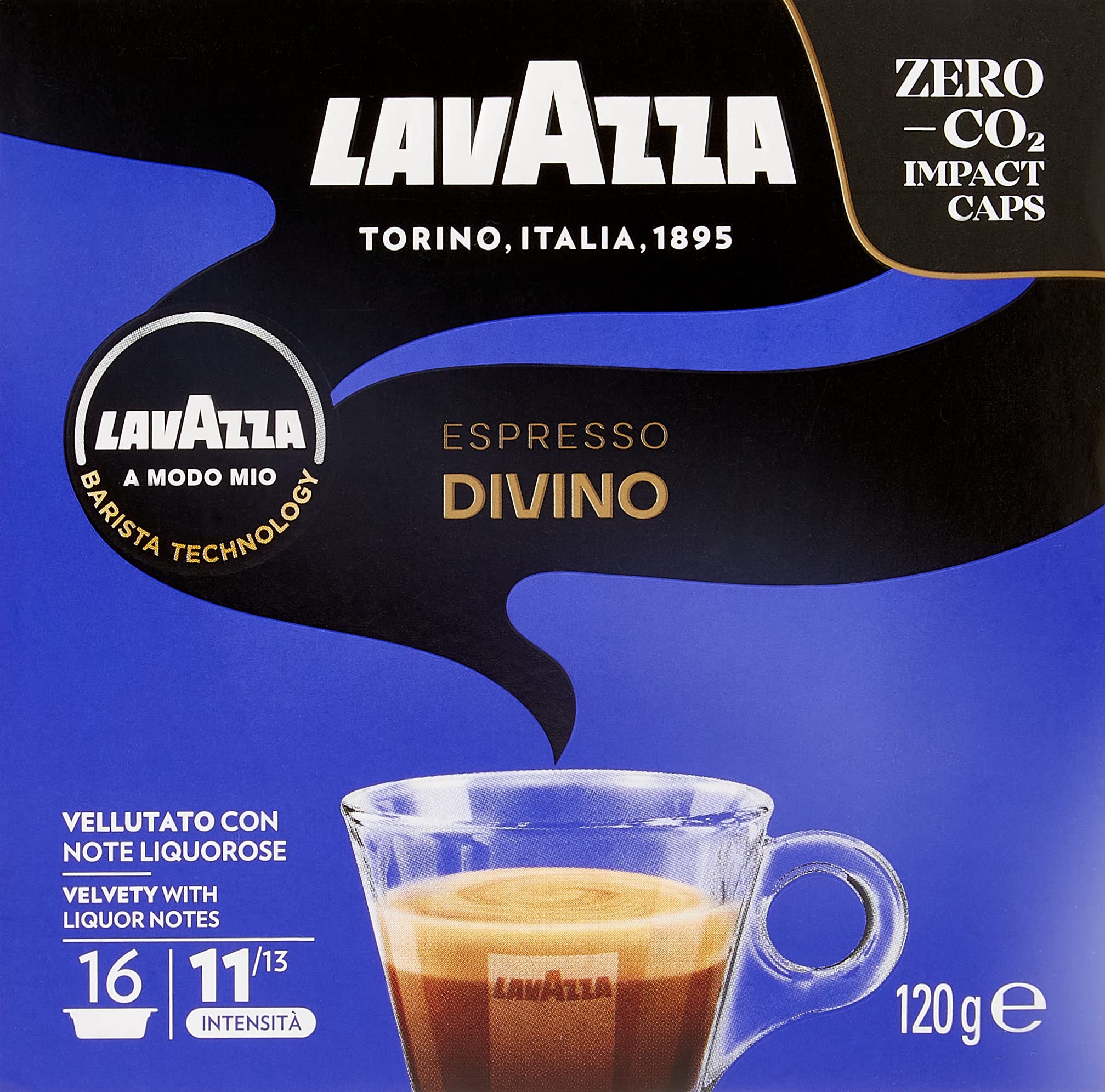 Lavazza, A Modo Mio Delizioso, Coffee Pods Espresso , 100% Arabica, 36 capsules — view 9