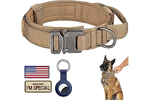 DAGANXI Tactical Dog Collar with Velcro