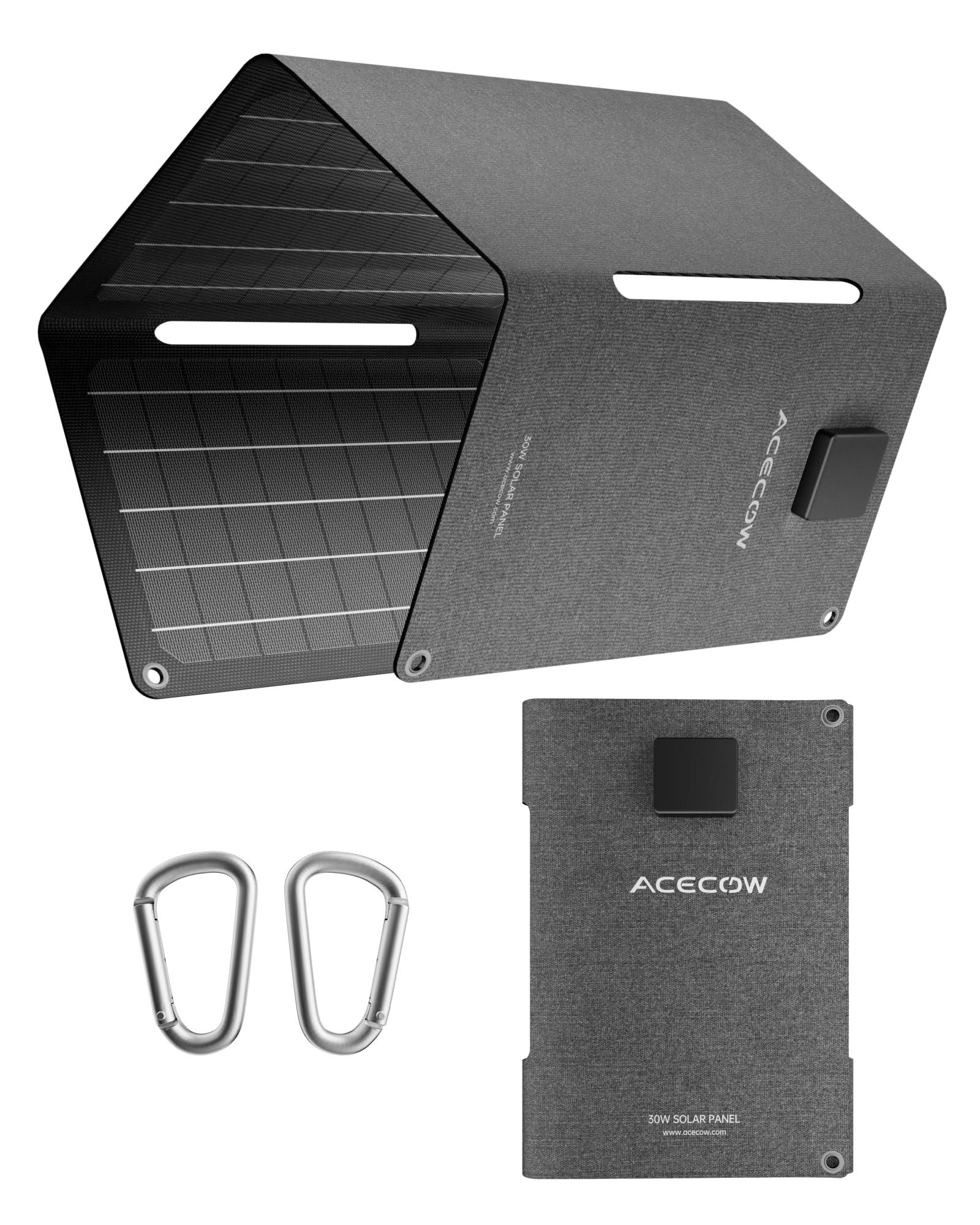 急速充電30W ソーラーパネル 2USBポート PD30Ｗ/QC3.0 急速充電30W ソーラーパネル 2USBポート PD30W/QC3.0