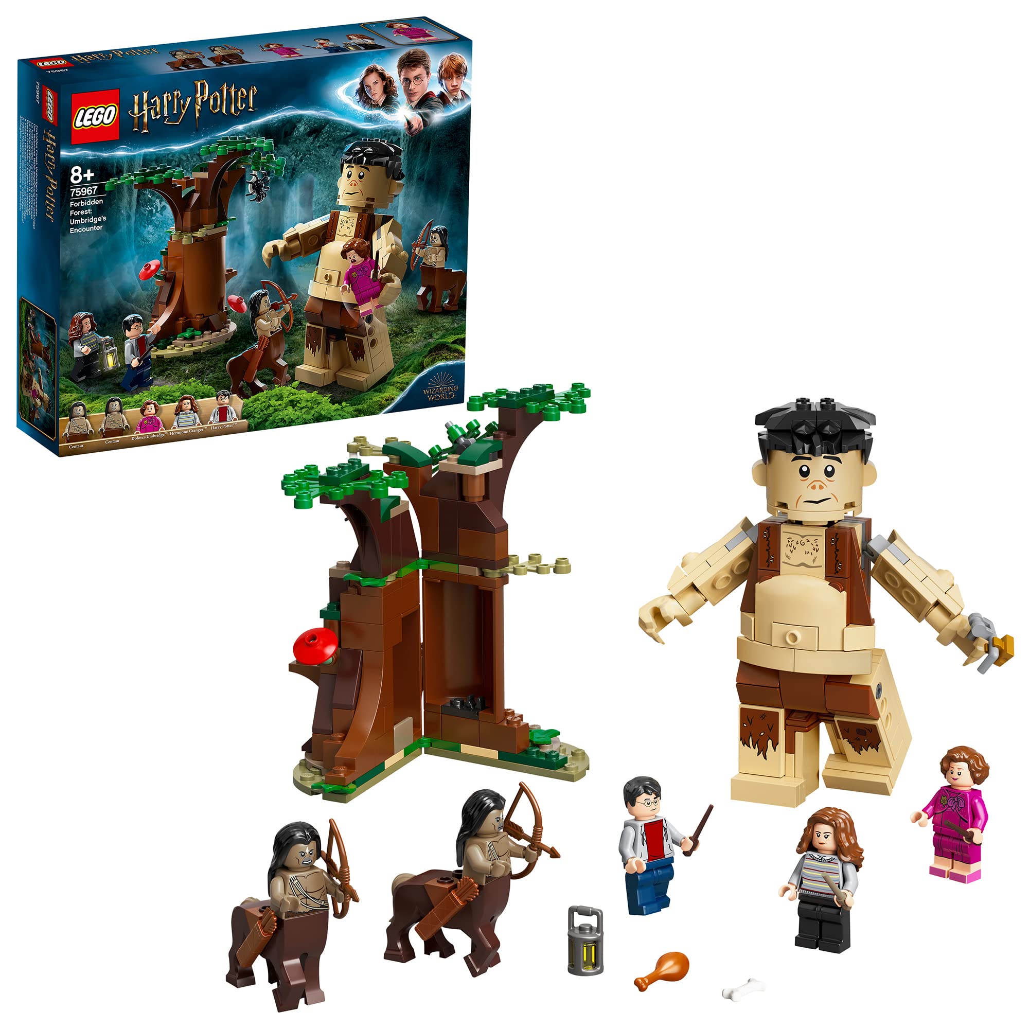 LEGO® Harry Potter™ Forbidden Forest: Umbridge's Encounter 75967 Birthday Gift With Minifigures for Kids (253 Pieces)