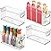 Sorbus Stackable Refrigerator Organizer Bins - Clear Storage Bins for Kitchen Pantry, Freezer & Fridge Organization - Fo