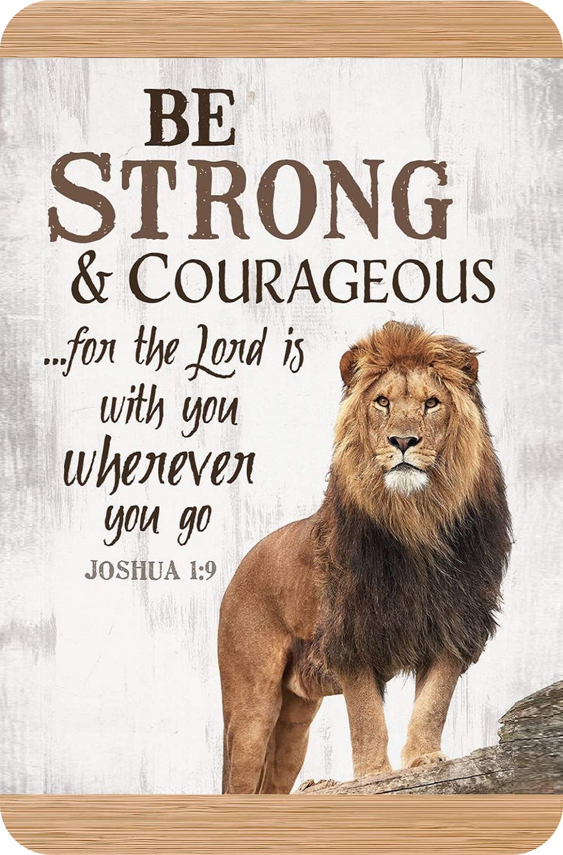 EvolveFISH Biblical Quote Everlasting Fridge Magnet Souvenir Gift on Any Occasion for Family; Friends and People of All Ages