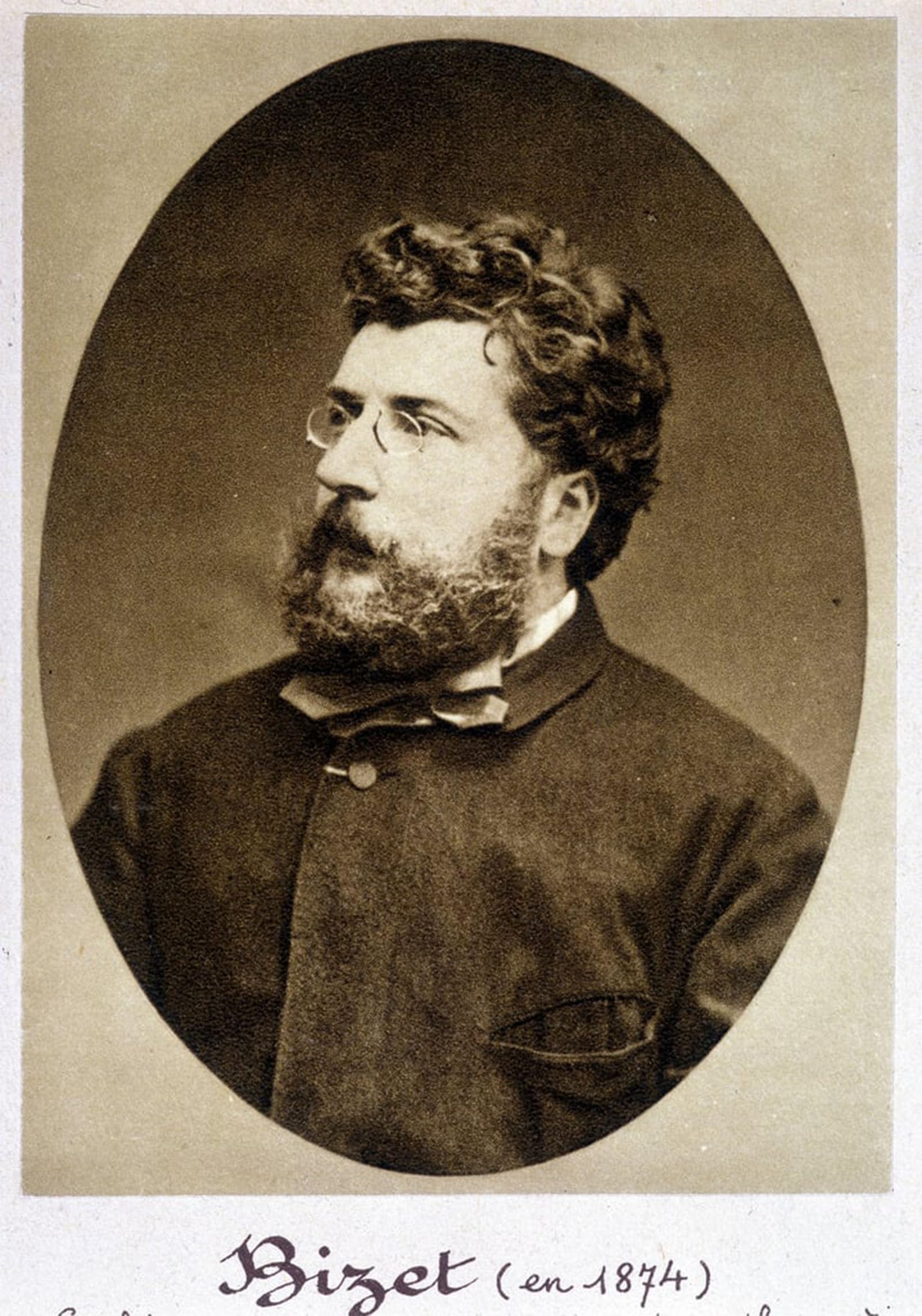 Serendipitp No Frame Vintage Picture Print On Canvas Wall Art Poster Portrait Of Georges Bizet In By Etienne Carjat Artwork Print Poster For Wall Decor 60X90cm