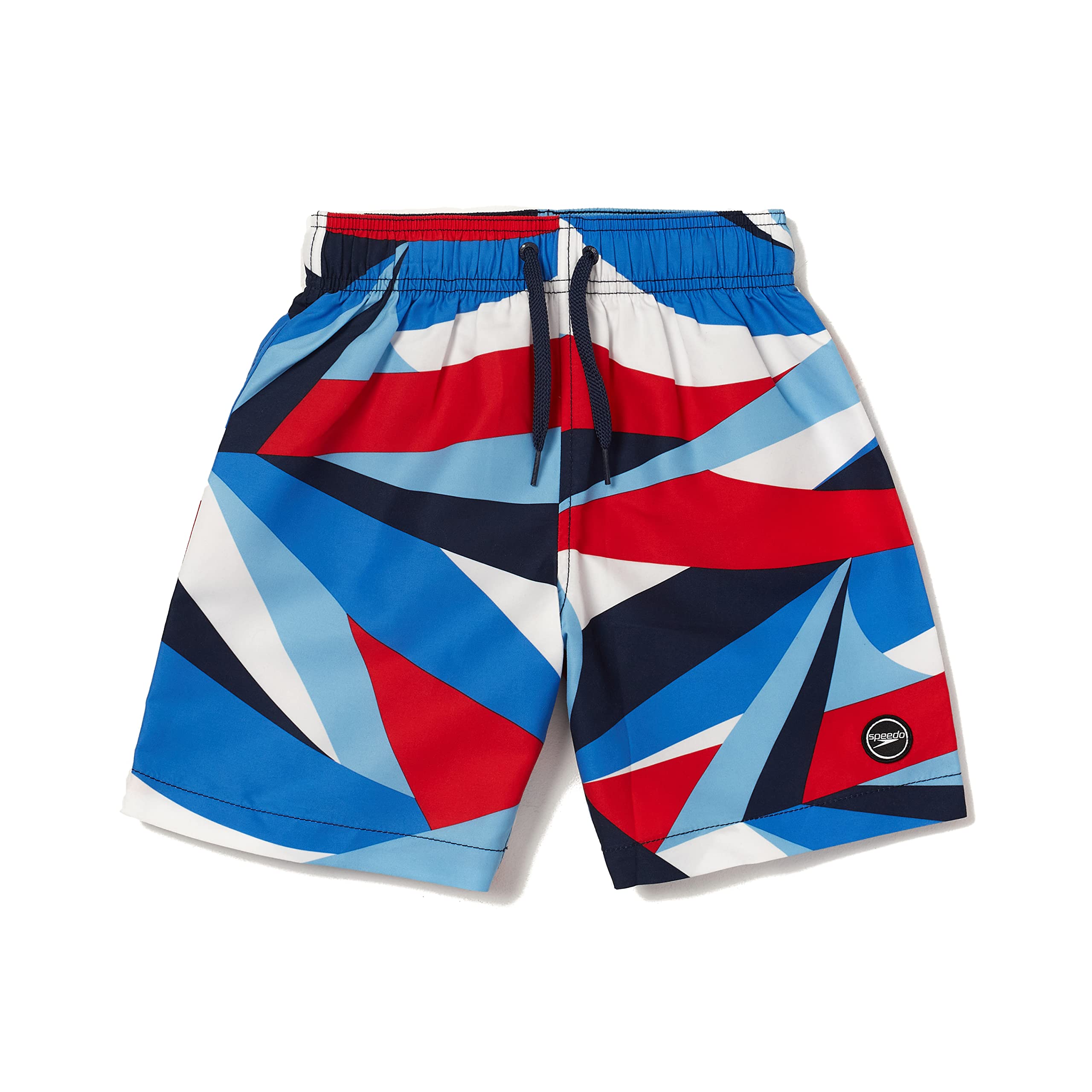 Speedo Bañador de Longitud Media con Estampado Redondo Niños