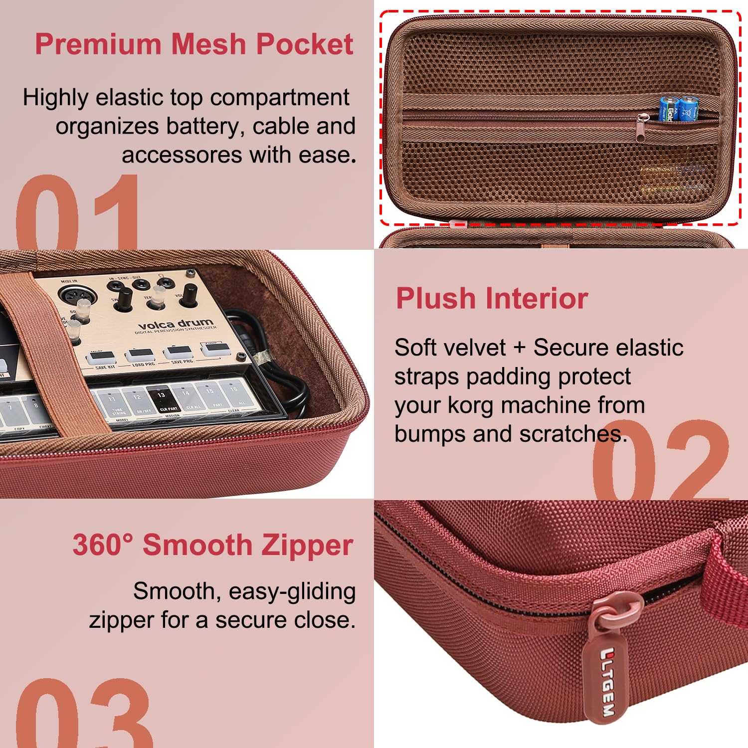 KORG volca sample2 【専用ケース付き】 Amazon.com: LTGEM Case Compatible with Korg Volca Sample 2/Drum
