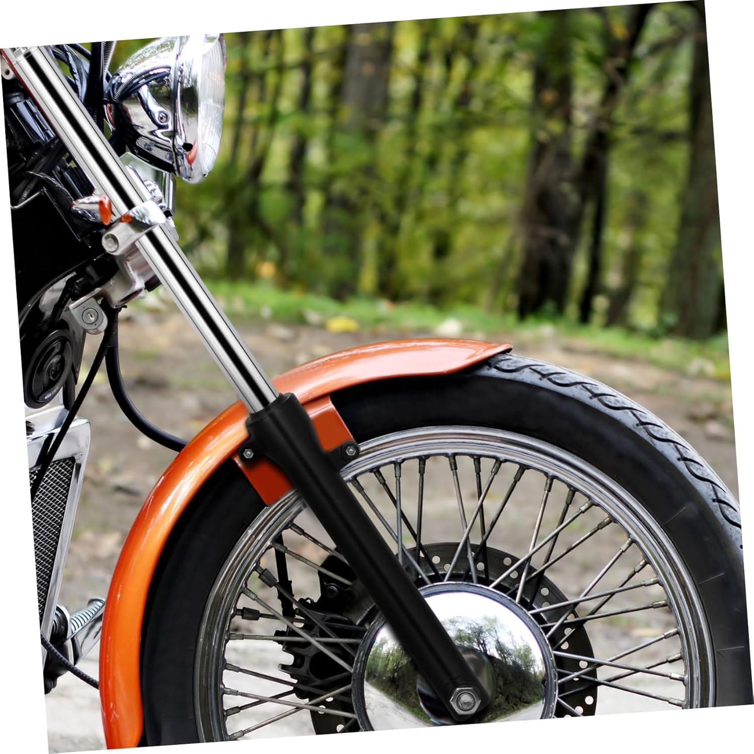 1Pair Motorcycle Front Forks for Mini Bikes Enhanced Suspension for and Craftsmanship for Longevity and Performance