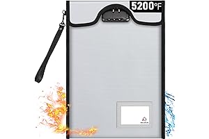 Fireproof Document Bag with Lock: Securing Your Valuables with Unparalleled Protection