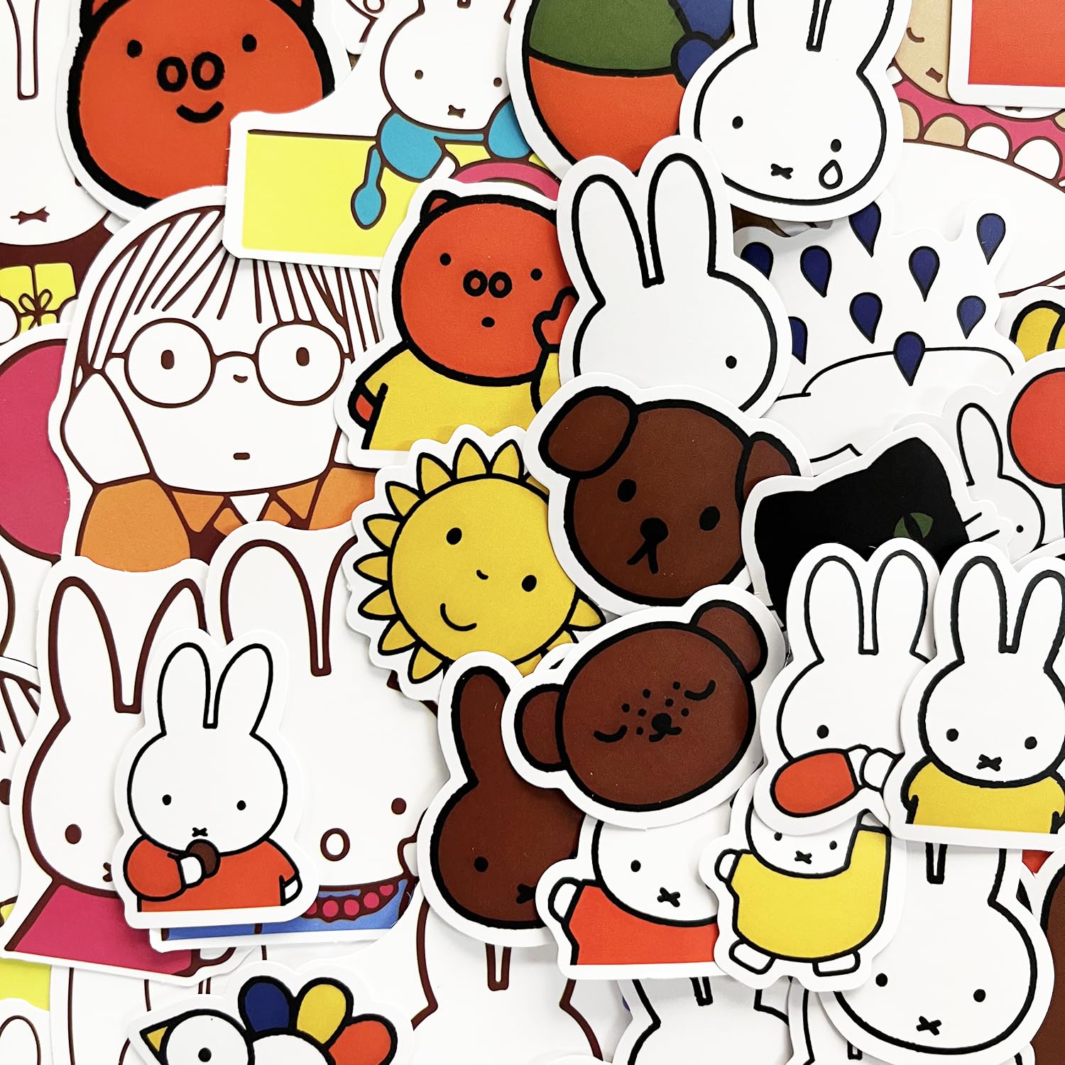 Amazon.co.jp: 100枚入り かわいい ウサギ ステッカーパック アニメ