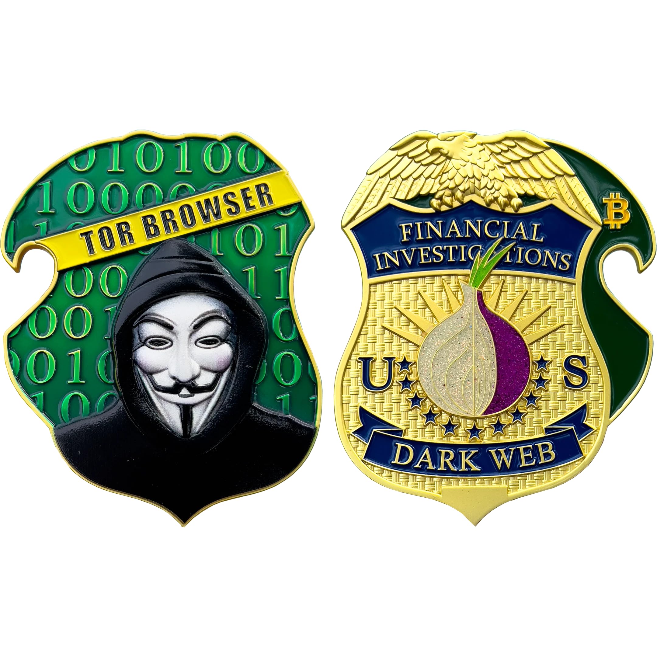 Amazon.com: BL1-02 HSI FBI CIA DEA Financial Crimes Investigations Dark Web  Challenge Coin Bottle Opener Tor Browser Crypto : Collectibles & Fine Art