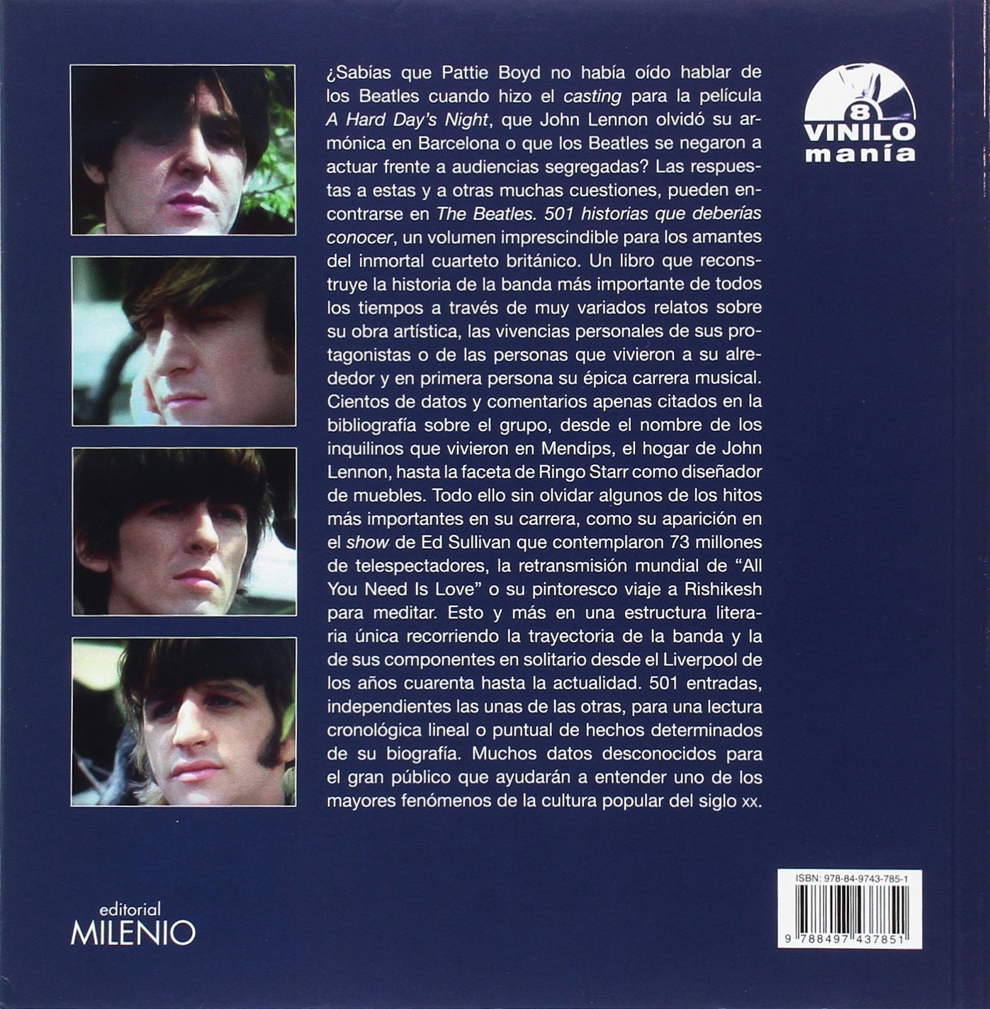 The Beatles. 501 historias que deberías conocer