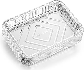 30 Pack Grease Drip Pan Liners | Compatible with Weber 6415, Genesis, Genesis II LX 200 300, Pulse, Q, Traveler, Spirit Ga...