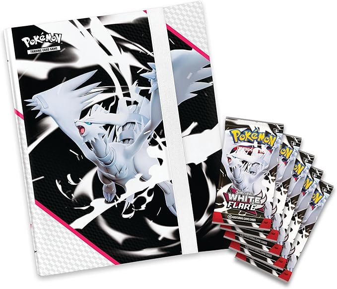 Pokemon TCG Scarlet & Violet 10.5 White Flare Binder Box miniatura 3
