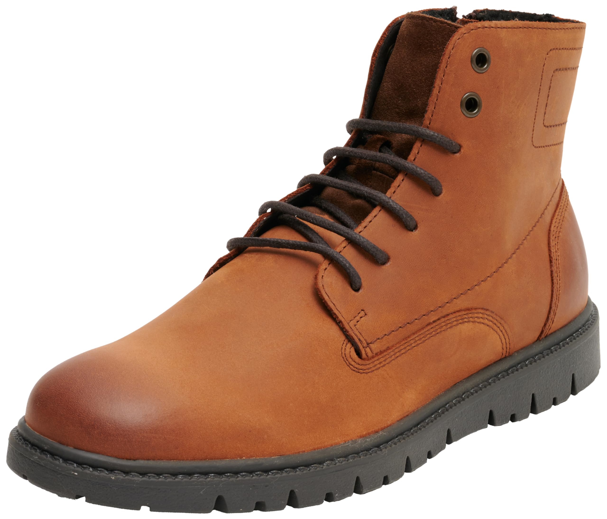 Geox U Ghiacciaio Ankle Boot, Cognac, 6.5 UK