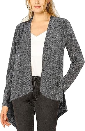 Womens drape front cardigan Clearance