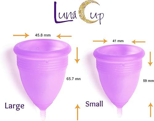 Miniatura 4 de Kit de inicio menstrual - 3 almohadillas de tela de carbón de bambú reutilizables, 2 tazas menstruales, 1 bolsa sedosa y 1 bolsa húmeda