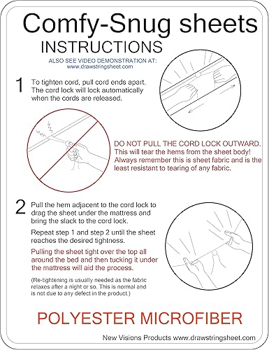 Miniatura 4 de Cal King - Juego de sábanas de microfibra, sin látex, hipoalergénico, cierre de sábanas, soporte de sábanas, correa de sábanas, tirante de cama,