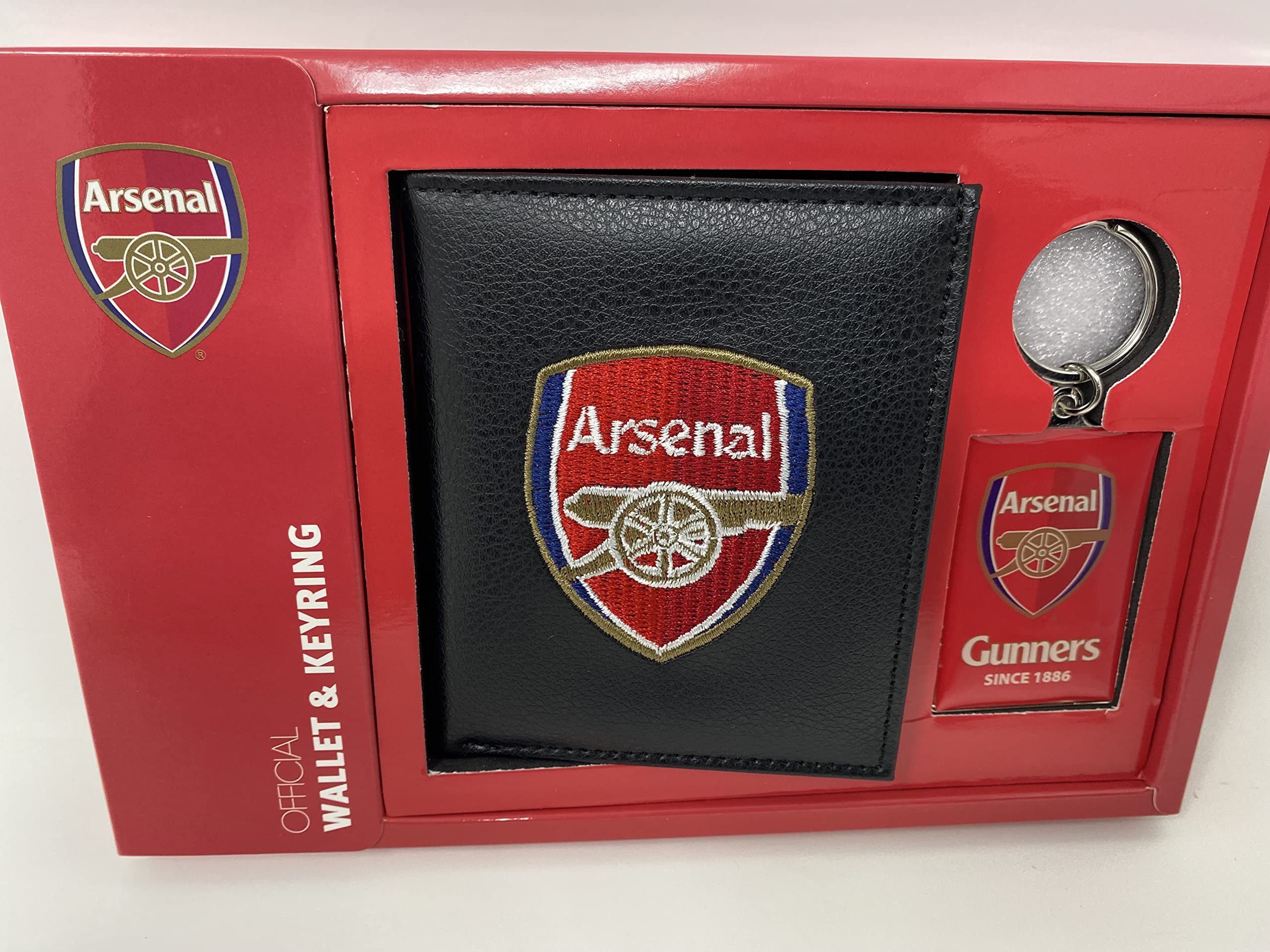 Arsenal FC - Juego de cartera y llavero de regalo