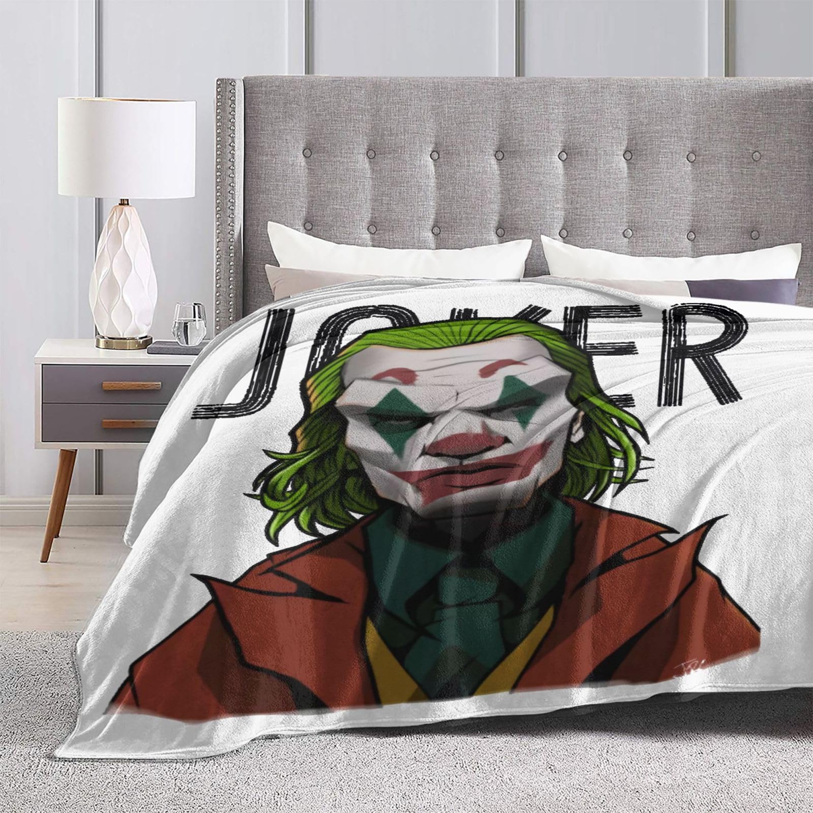Amazon｜毛布 暖かい ジョーカー Joker ブランケット 100X125cm 大判