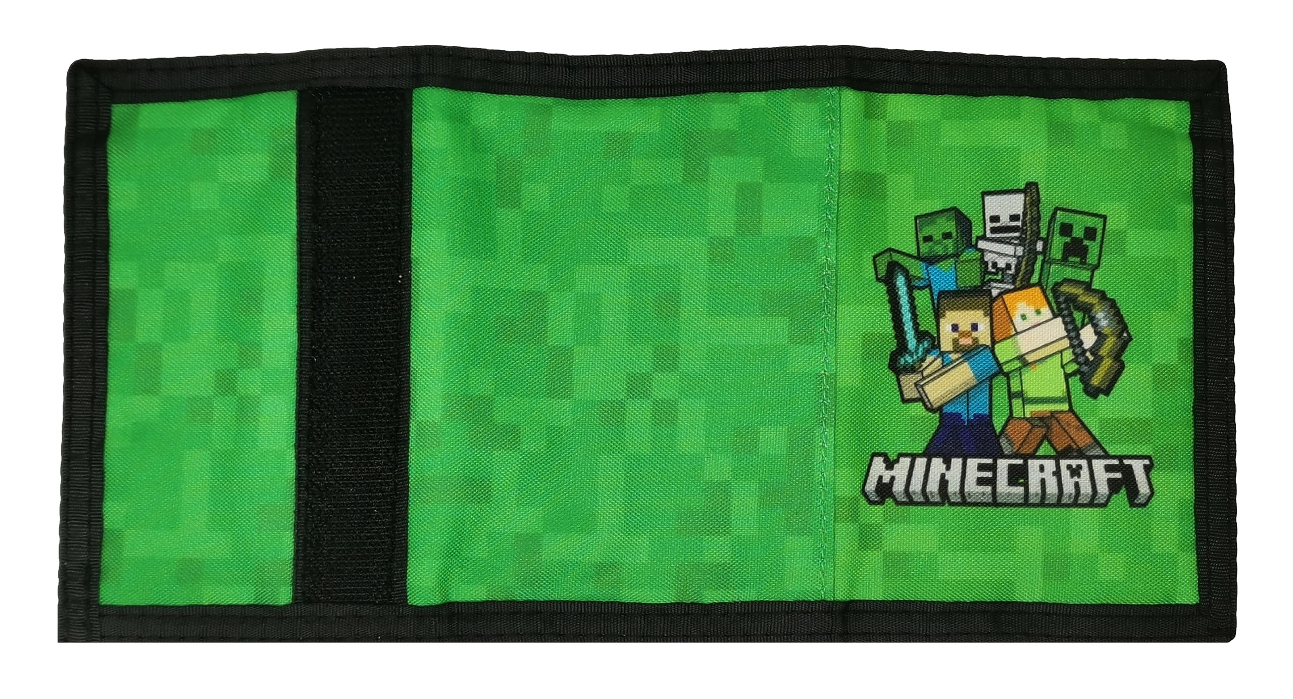 Theonoi Świetny pomysł na prezent konie / portmonetka dla dzieci / portfel / portfel / portfel / portfel Minecraft, 9 x 13 cm, komiks