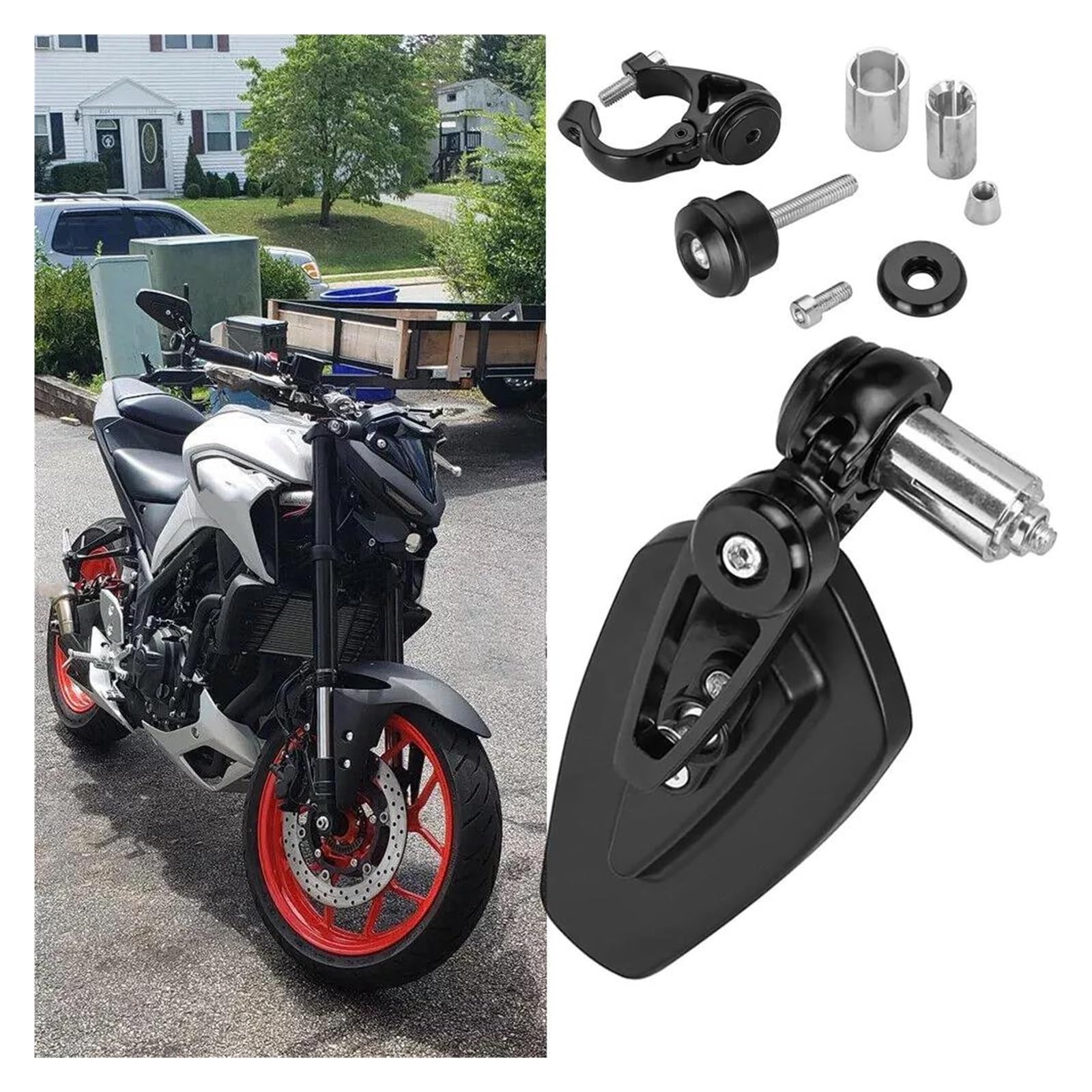 Specchietti Moto Manubrio Retrovisori Per VOGE Valico 900dsx 900 DSX DS900X Dsx900 Specchietti Retrovisori Per Moto Specchietti Retrovisori Per Estremità Manubrio(arancia)