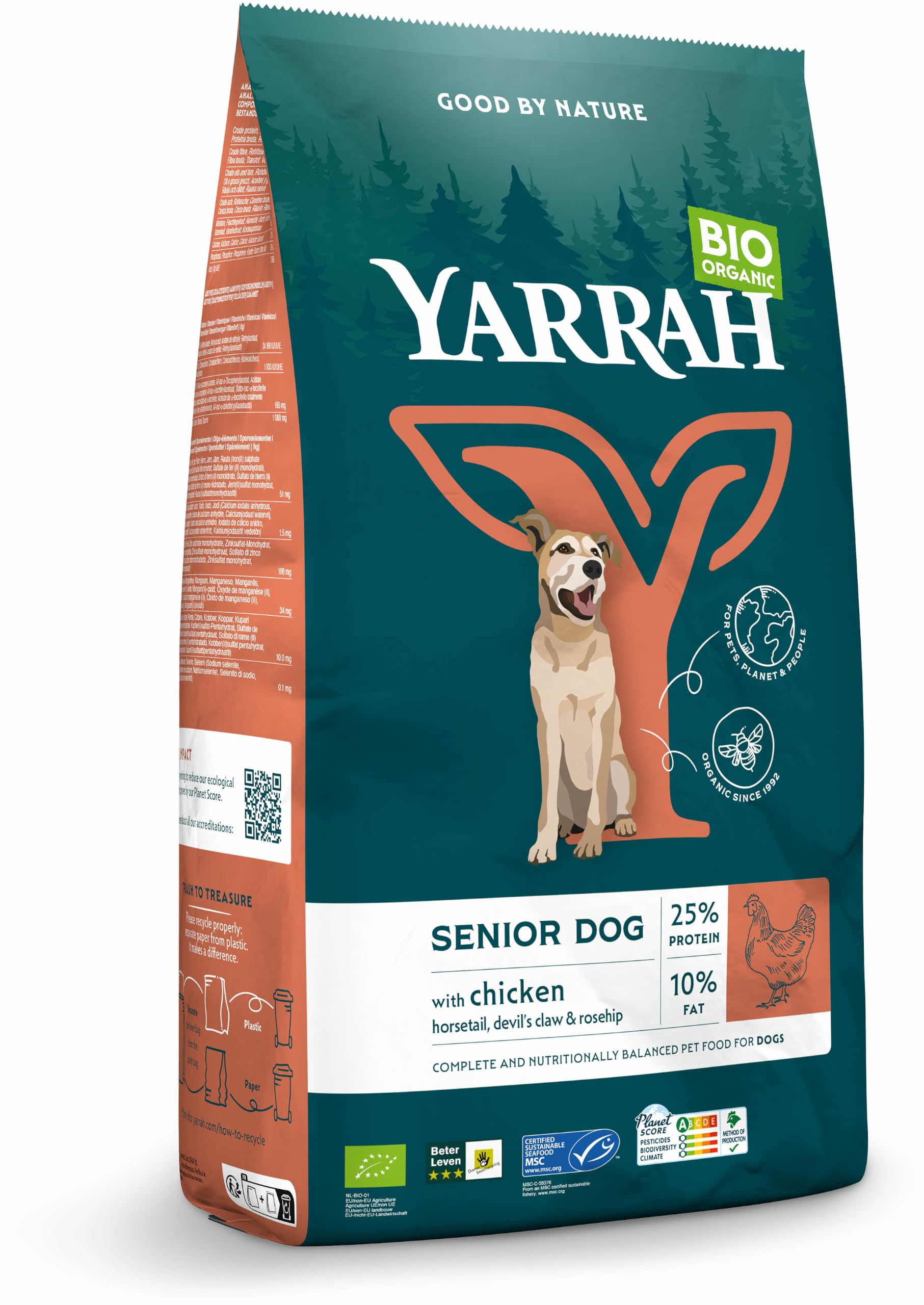 Yarrah Bio Hund Trockenfutter Senior Huhn 1 x 9999,99 g