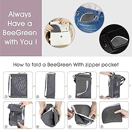 BeeGreen Mesh Drawstring Bag Swim Backpack for Beach Pool Sports Gym Draw String Cinch Bags for Swimming Soccer Basketball Gear Grey
