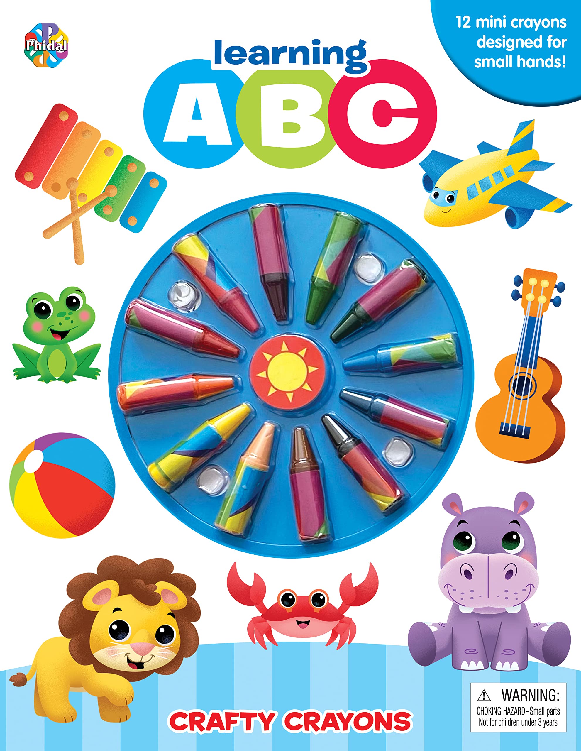 Phidal Learning ABC Crafty Crayons