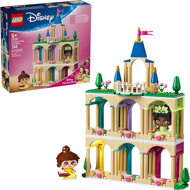 LEGO Disney Princess Mini Belle & Tiana with Castle