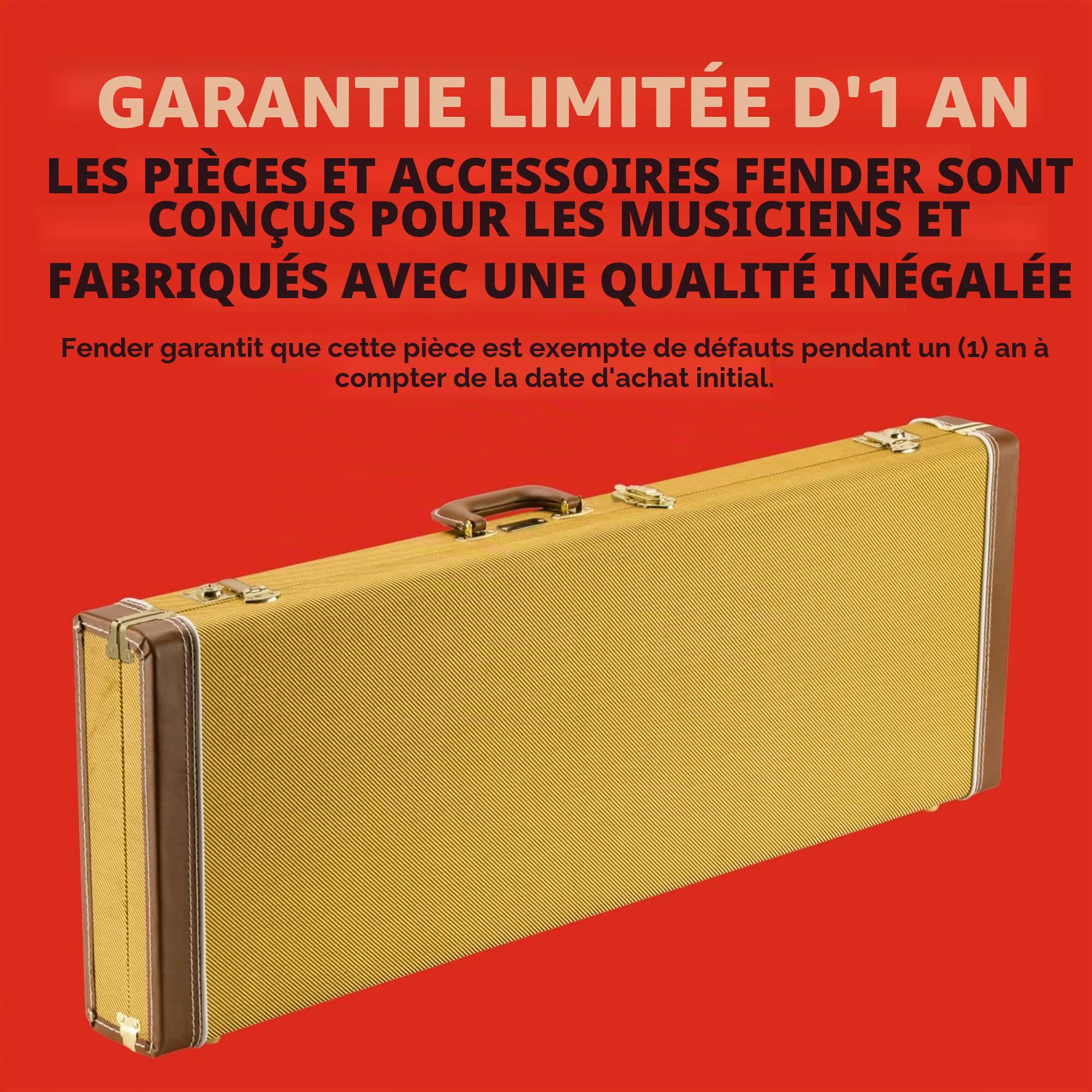 Fender Classic Series Guitar Wood Case - Strat/Tele