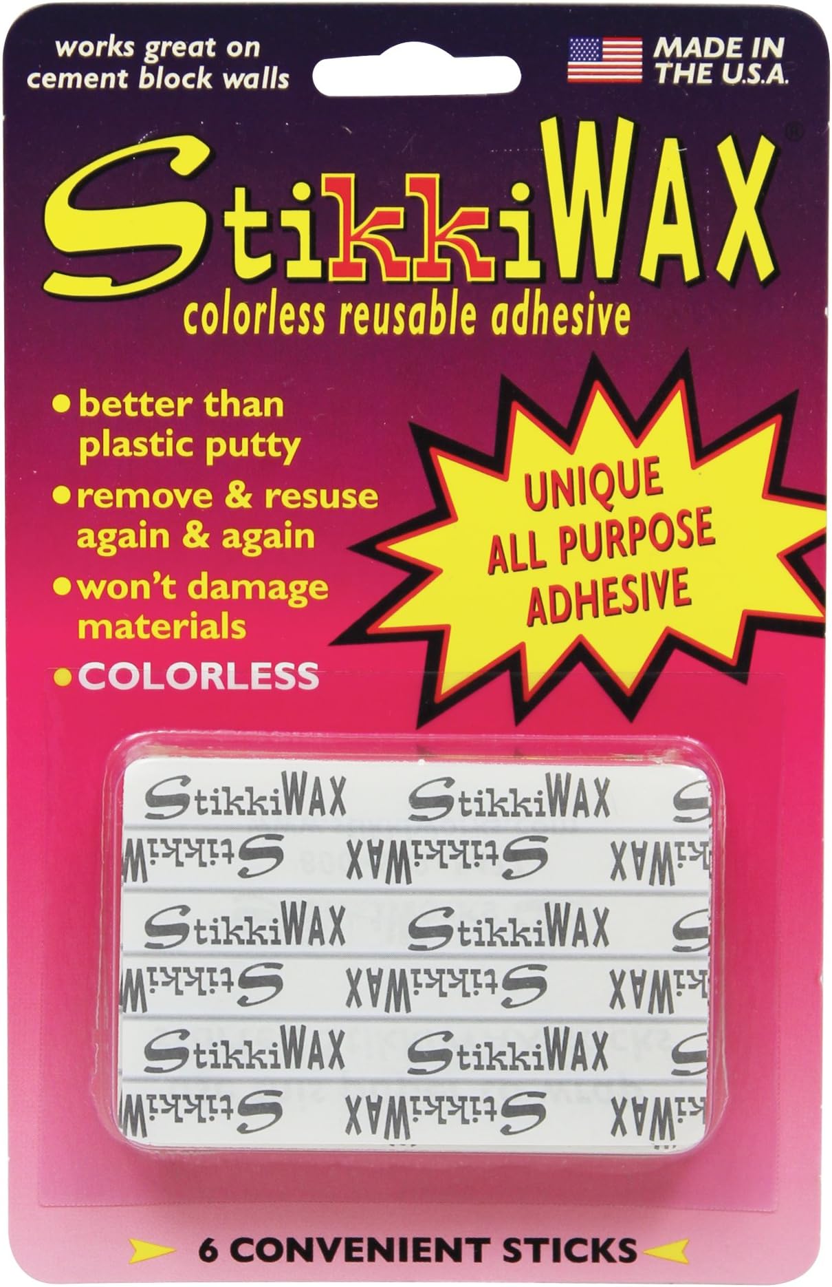 STK02000 StikkiWAX Sticks