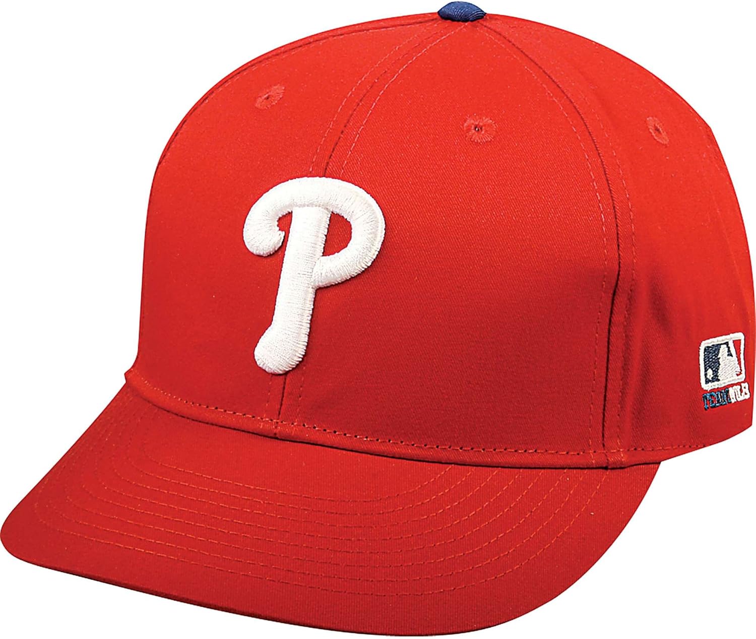 OC Sports MLB-300 MLB Cotton Twill Baseball Cap - Philadelphia Phillies Home & Road Red / 6 7/8" - 7 1/2"