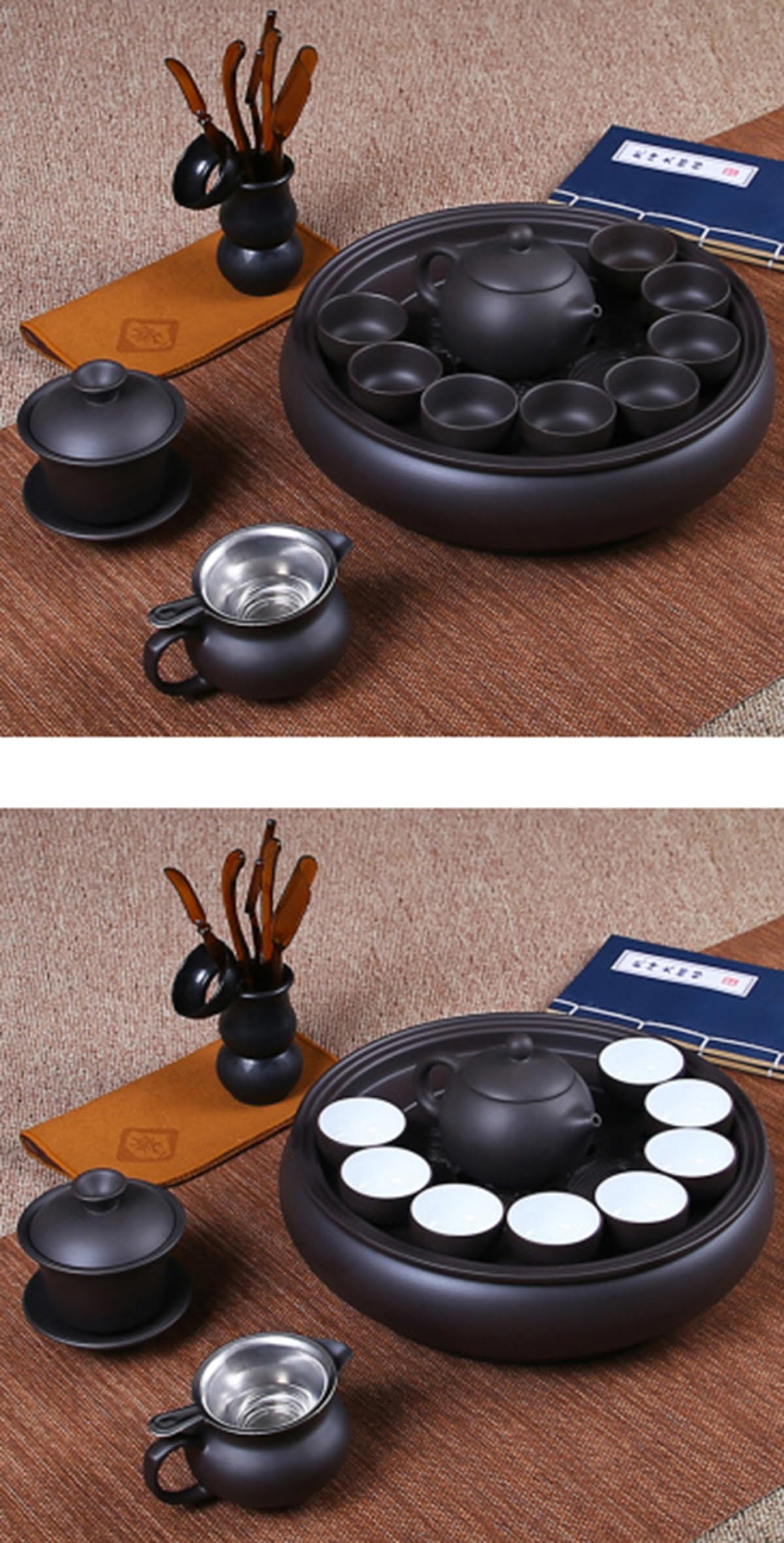 Amazon.co.jp: Ariioky 紫砂 茶器 ティーセット 茶具セット陶磁茶器 茶
