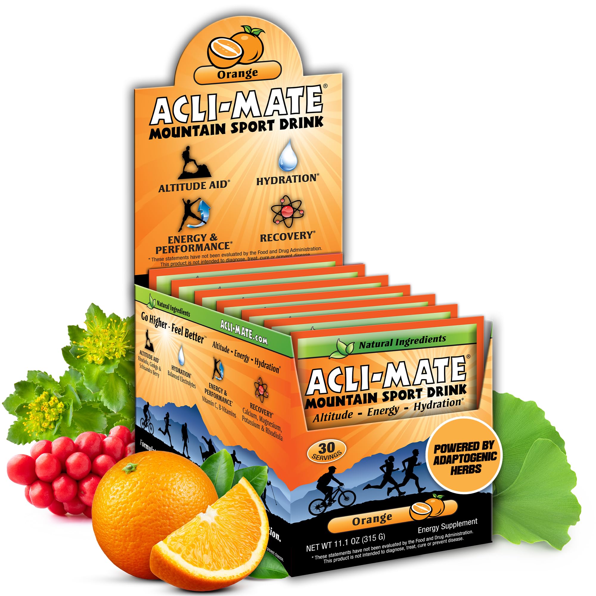 Amazon.com : Acli-Mate Mountain Sport Drink Mix - High Altitude
