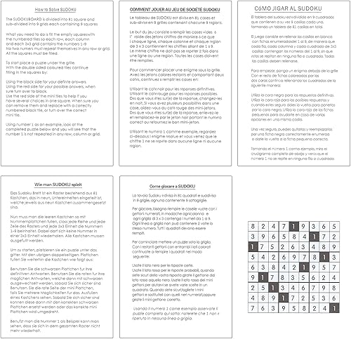 Miniatura 5 de Larcele Rompecabezas de números de madera Sudoku Juegos de mesa SD-02