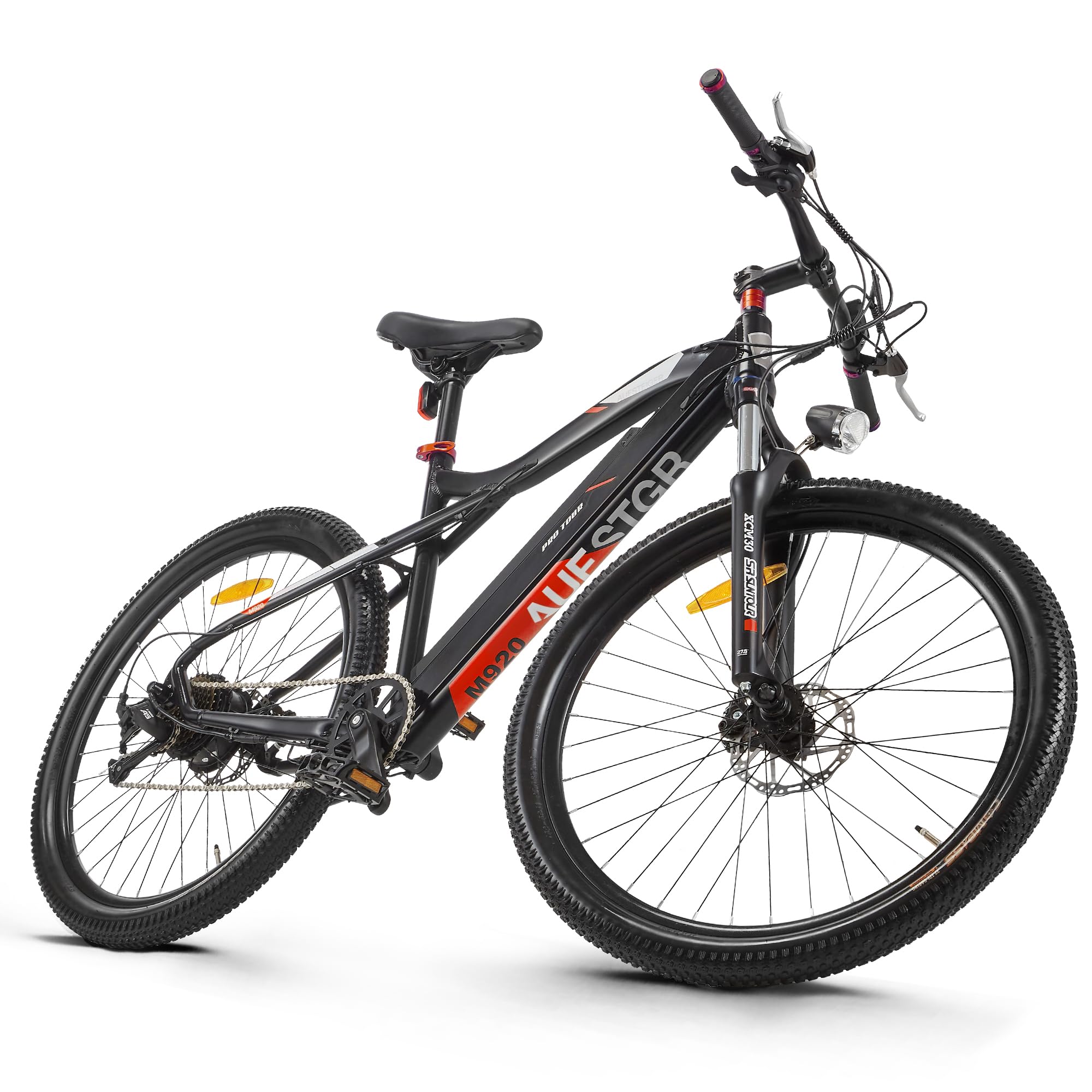 E-Bike Per Adulti 27.5"/29" Bicicletta Elettrica Montagna Ebikes Con 36V13AH Batteria,Display A LED,Sospensione Anteriore